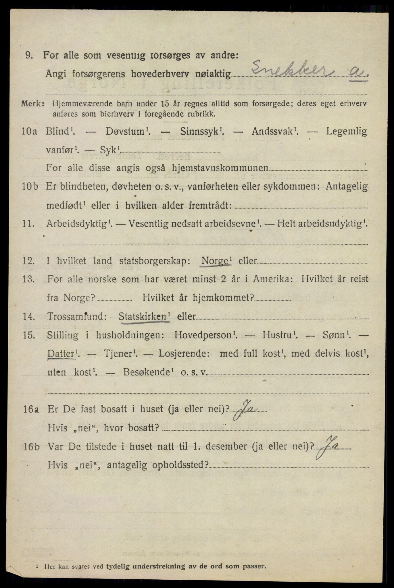 SAO, 1920 census for Feiring, 1920, p. 755