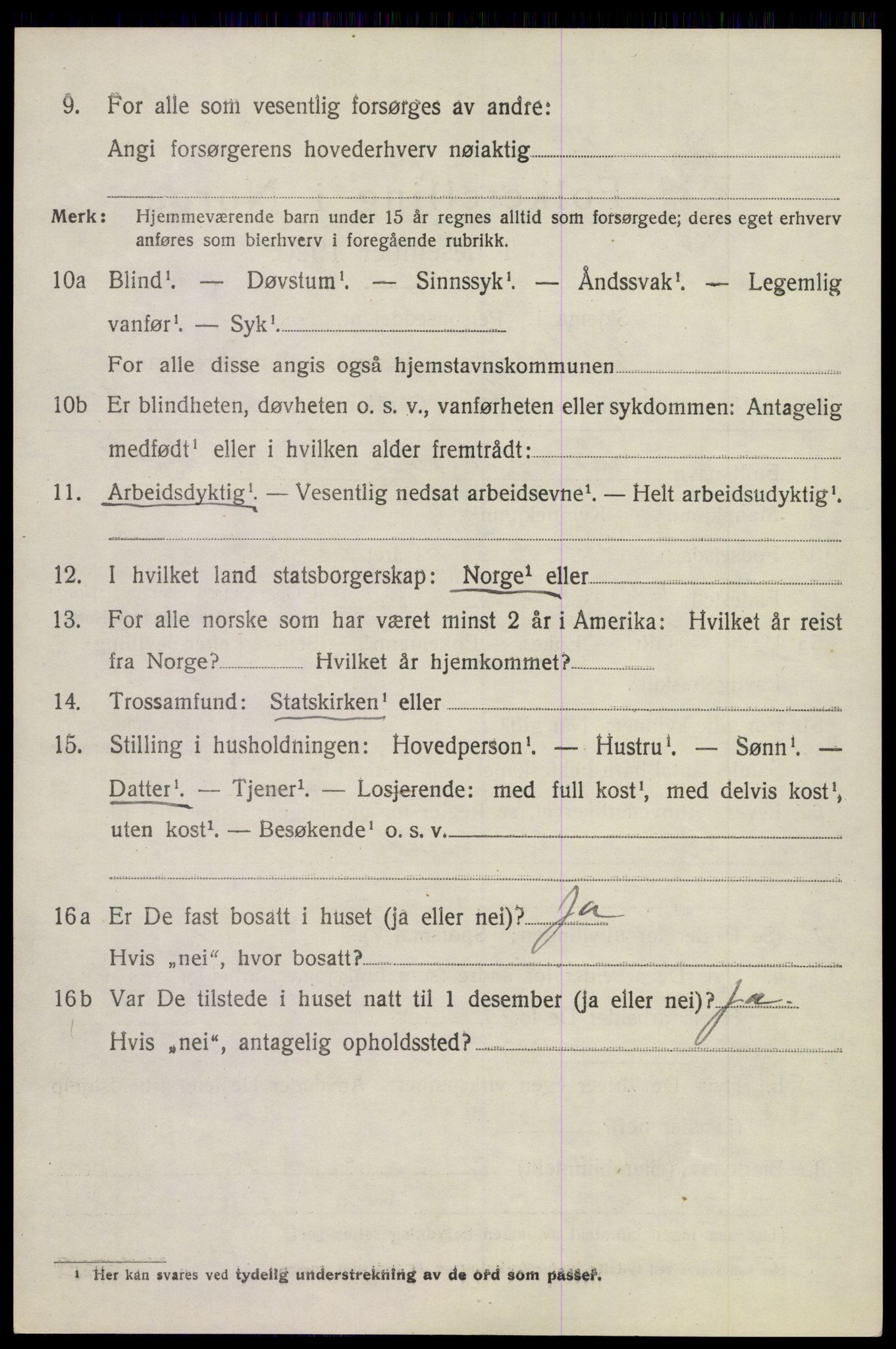 SAKO, 1920 census for Nøtterøy, 1920, p. 6206