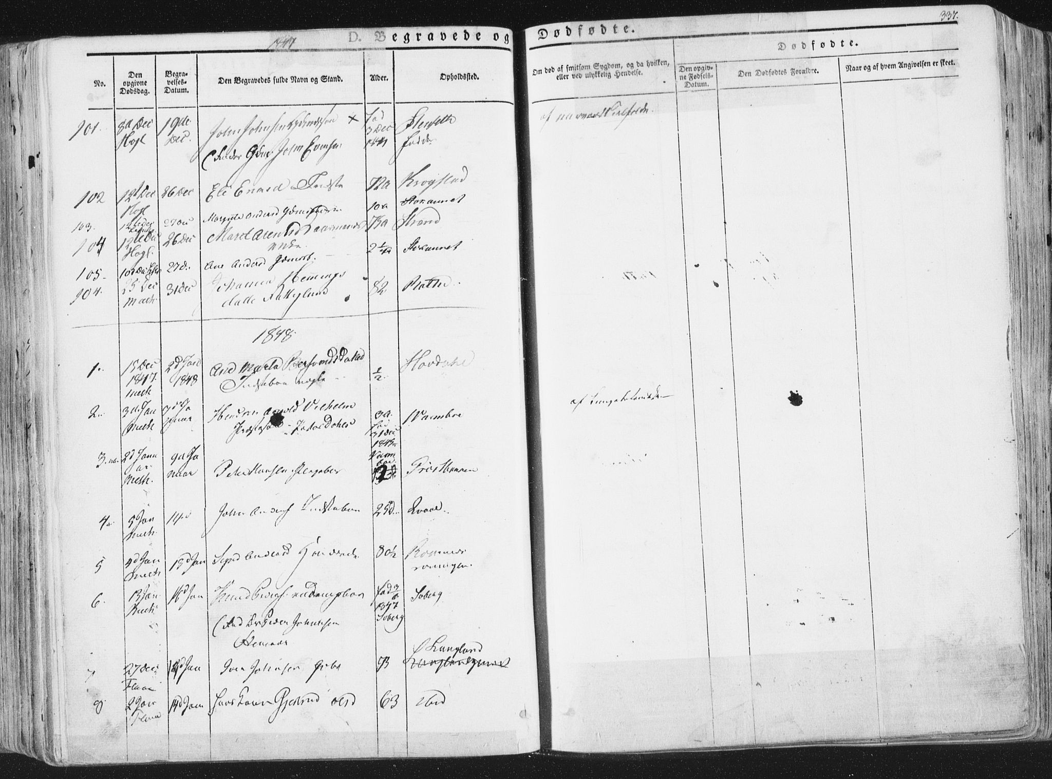 Ministerialprotokoller, klokkerbøker og fødselsregistre - Sør-Trøndelag, SAT/A-1456/691/L1074: Parish register (official) no. 691A06, 1842-1852, p. 337