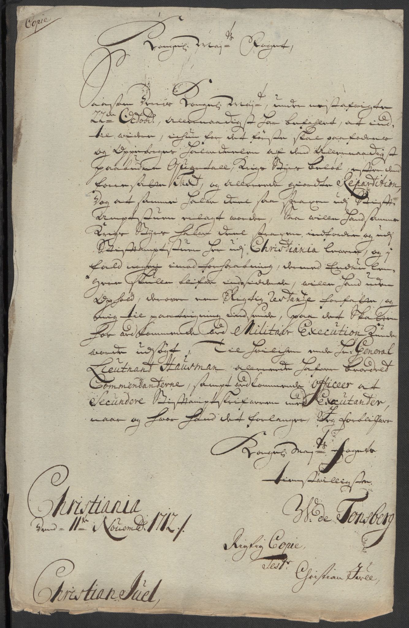 Rentekammeret inntil 1814, Reviderte regnskaper, Fogderegnskap, AV/RA-EA-4092/R13/L0849: Fogderegnskap Solør, Odal og Østerdal, 1712, p. 223