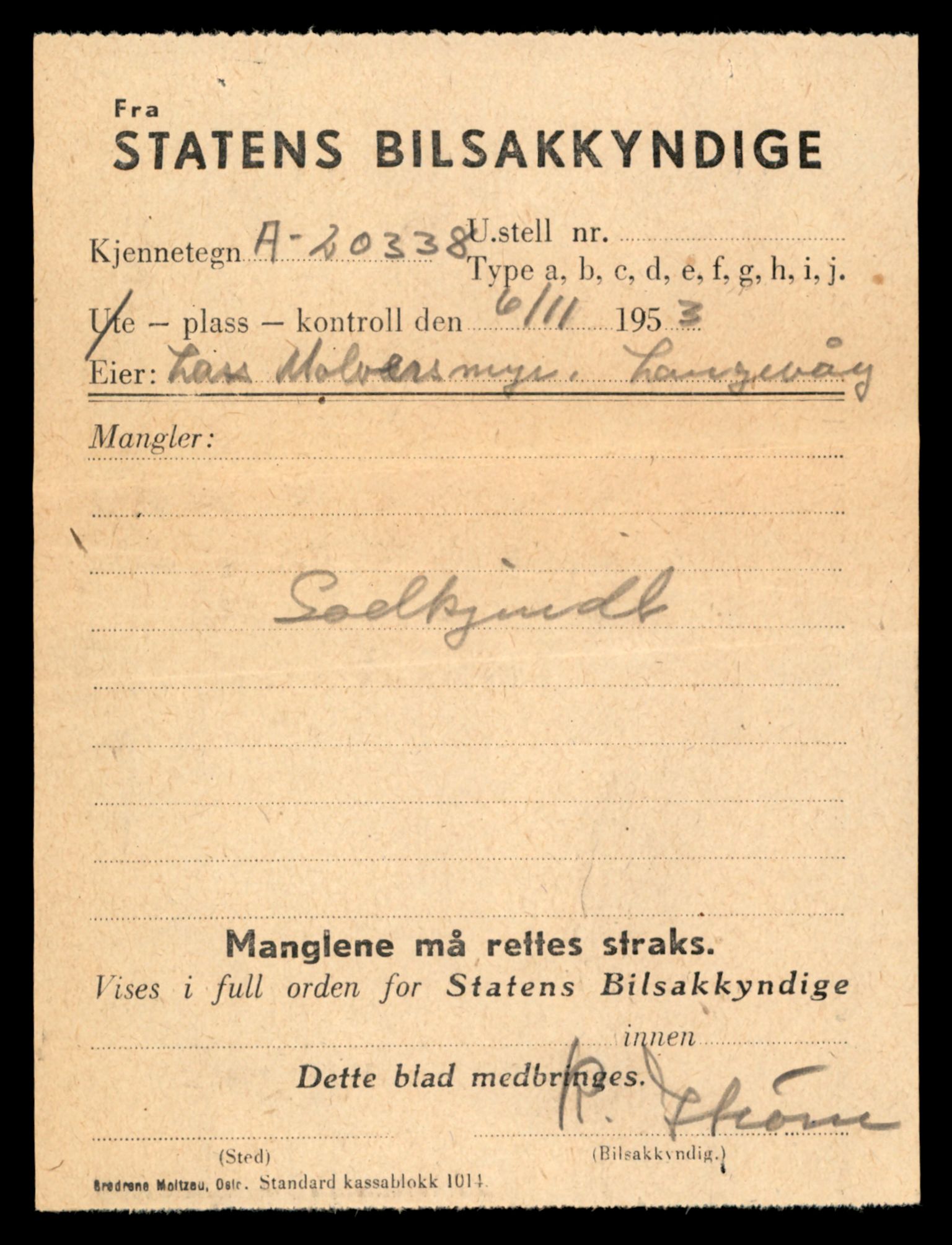 Møre og Romsdal vegkontor - Ålesund trafikkstasjon, AV/SAT-A-4099/F/Fe/L0045: Registreringskort for kjøretøy T 14320 - T 14444, 1927-1998, p. 49