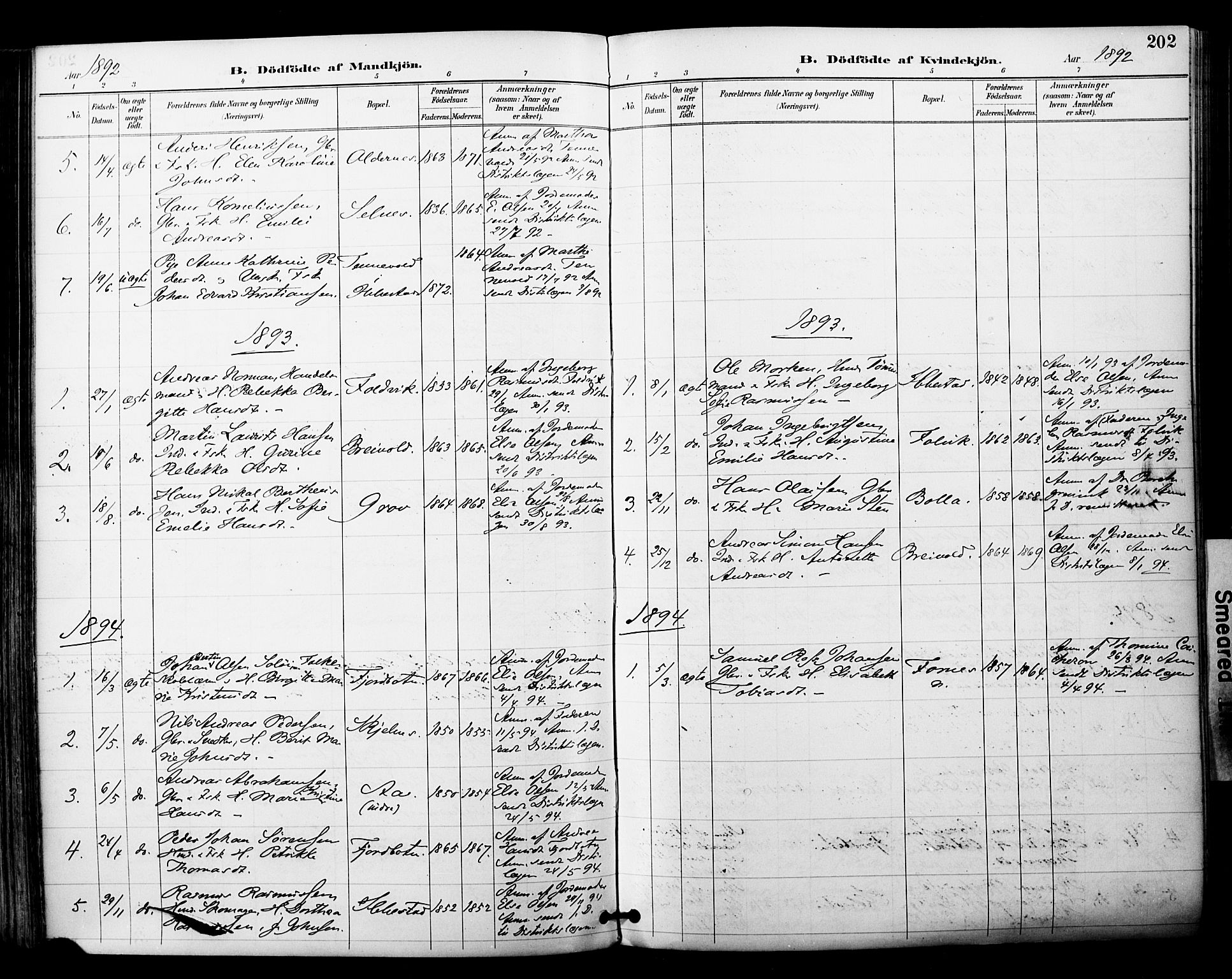 Ibestad sokneprestembete, AV/SATØ-S-0077/H/Ha/Haa/L0012kirke: Parish register (official) no. 12, 1890-1900, p. 202