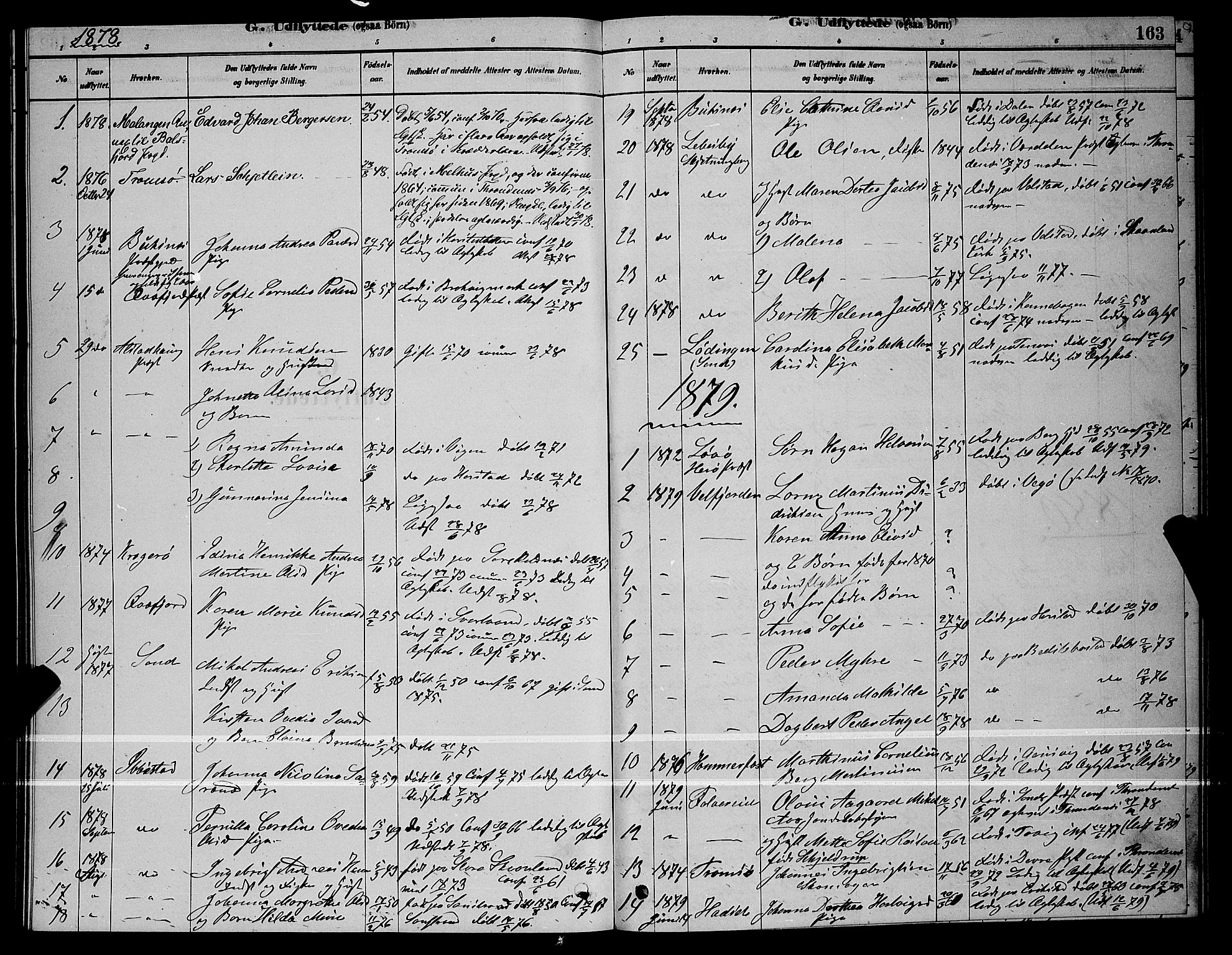 Trondenes sokneprestkontor, SATØ/S-1319/H/Hb/L0010klokker: Parish register (copy) no. 10, 1878-1890, p. 163