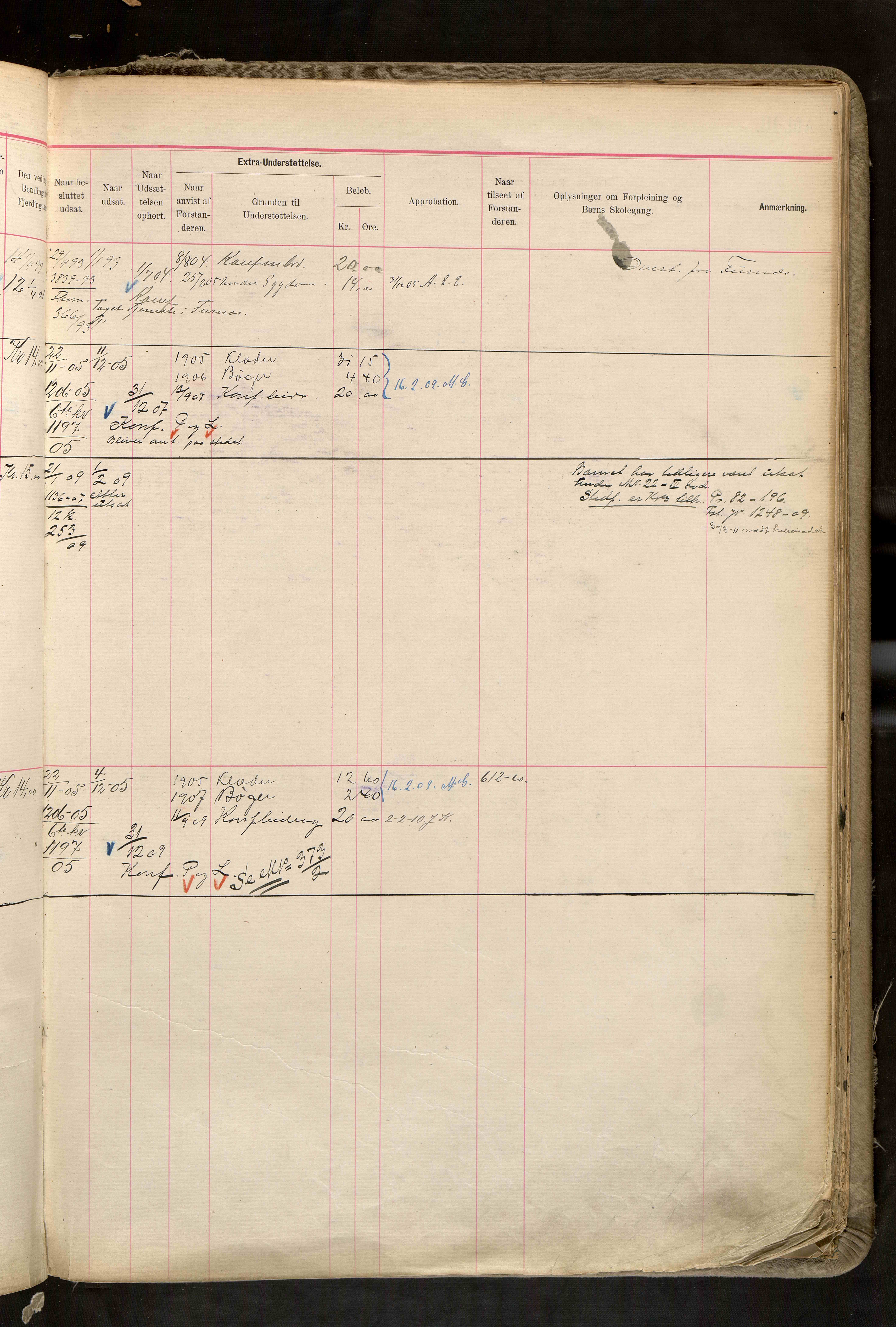 Fattigvesenet, OBA/A-20045/H/Hd/L0006: Manntallsprotokoll. Mnr. 501-1000, 1897-1910, p. 488