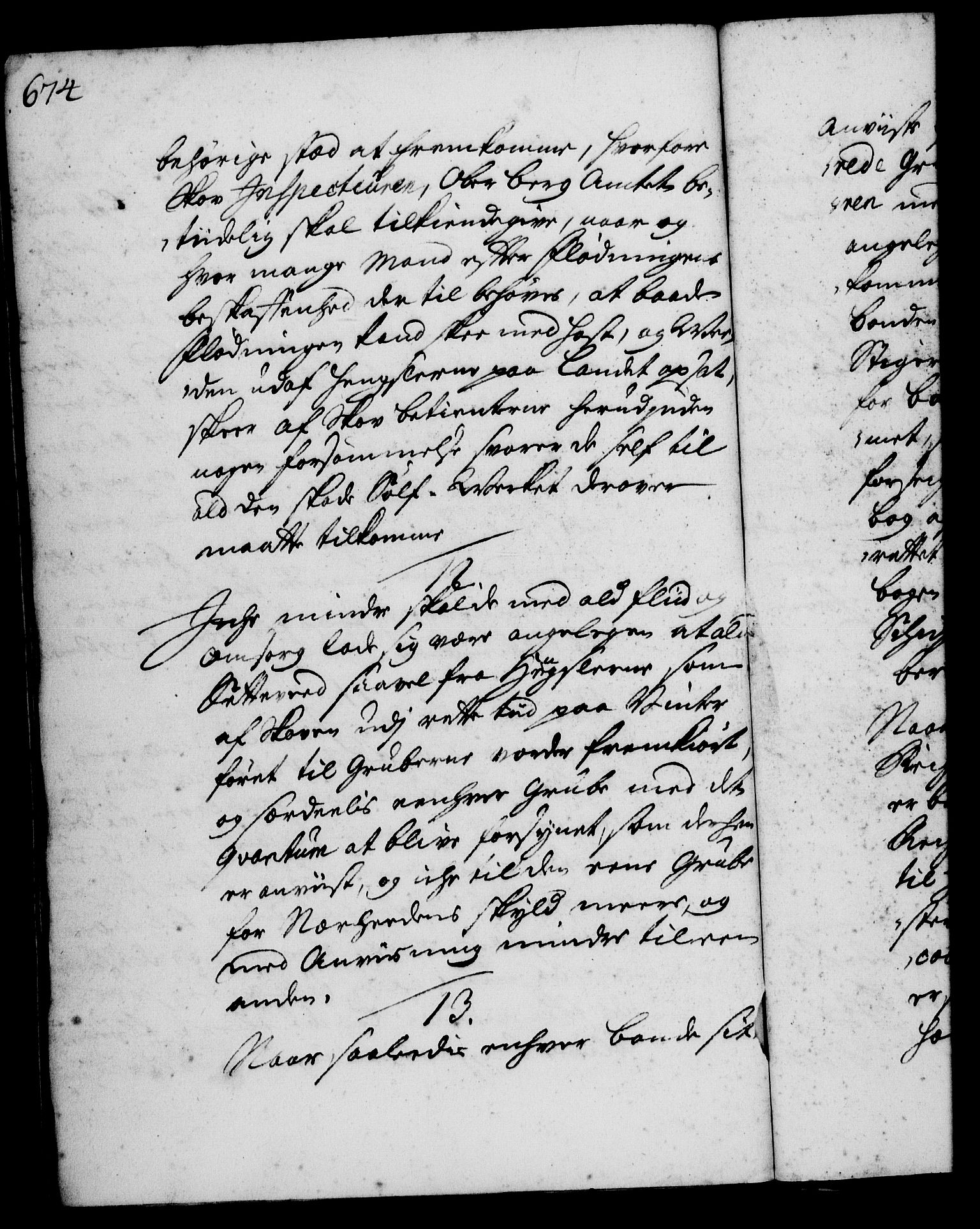 Rentekammeret, Kammerkanselliet, RA/EA-3111/G/Gg/Ggi/L0001: Norsk instruksjonsprotokoll med register (merket RK 53.34), 1720-1729, p. 674
