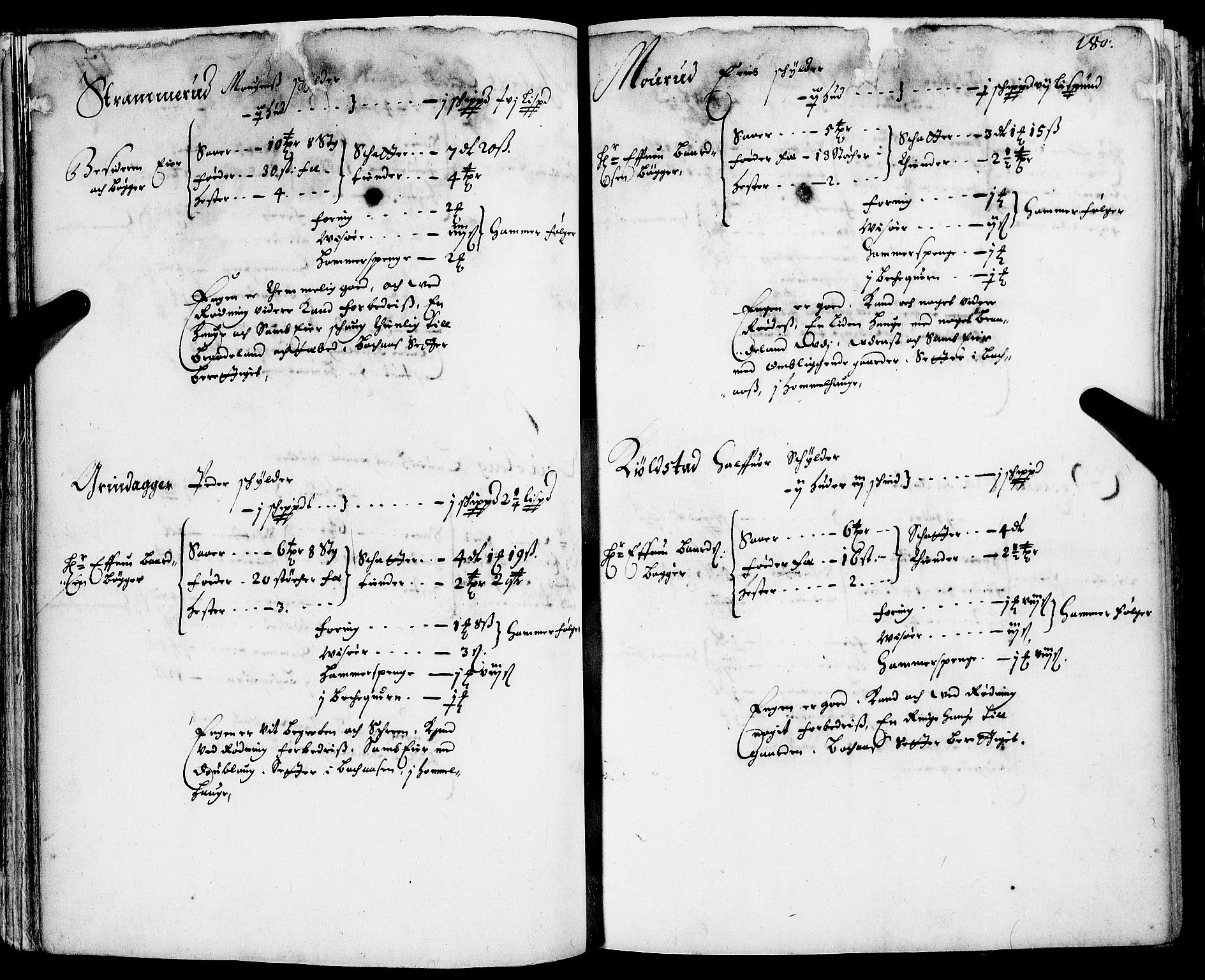 Rentekammeret inntil 1814, Realistisk ordnet avdeling, RA/EA-4070/N/Nb/Nba/L0013: Hedmark fogderi, 2. del, 1669, p. 179b-180a