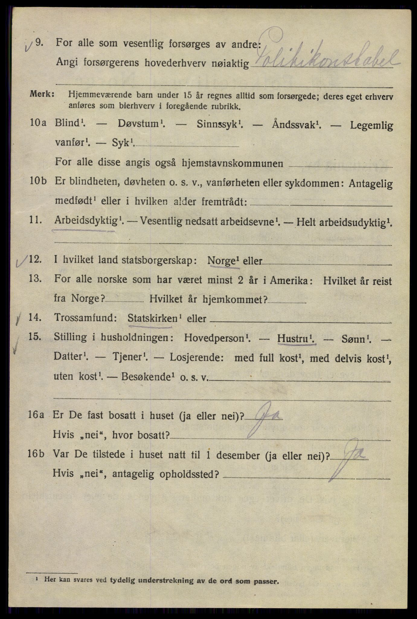 SAO, 1920 census for Kristiania, 1920, p. 478008