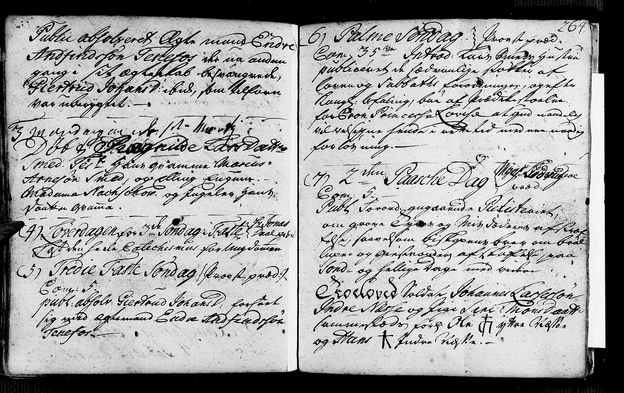 Vik sokneprestembete, SAB/A-81501: Parish register (official) no. A 2 /4, 1740-1754, p. 264