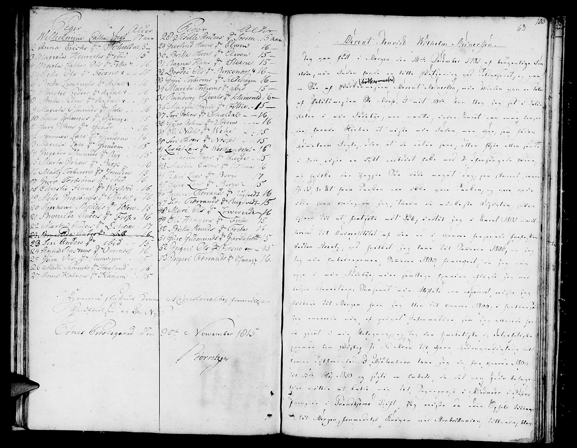Etne sokneprestembete, SAB/A-75001/H/Haa: Parish register (official) no. A 5, 1808-1817, p. 63