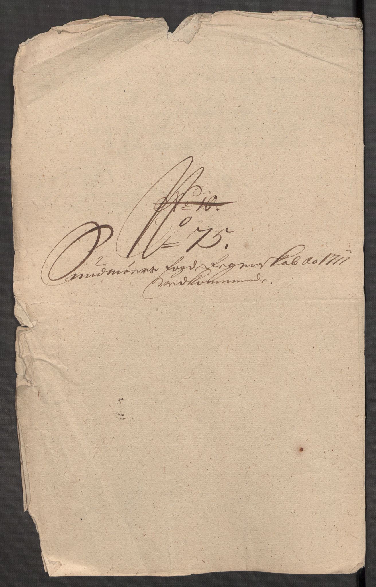 Rentekammeret inntil 1814, Reviderte regnskaper, Fogderegnskap, AV/RA-EA-4092/R54/L3564: Fogderegnskap Sunnmøre, 1711, p. 506