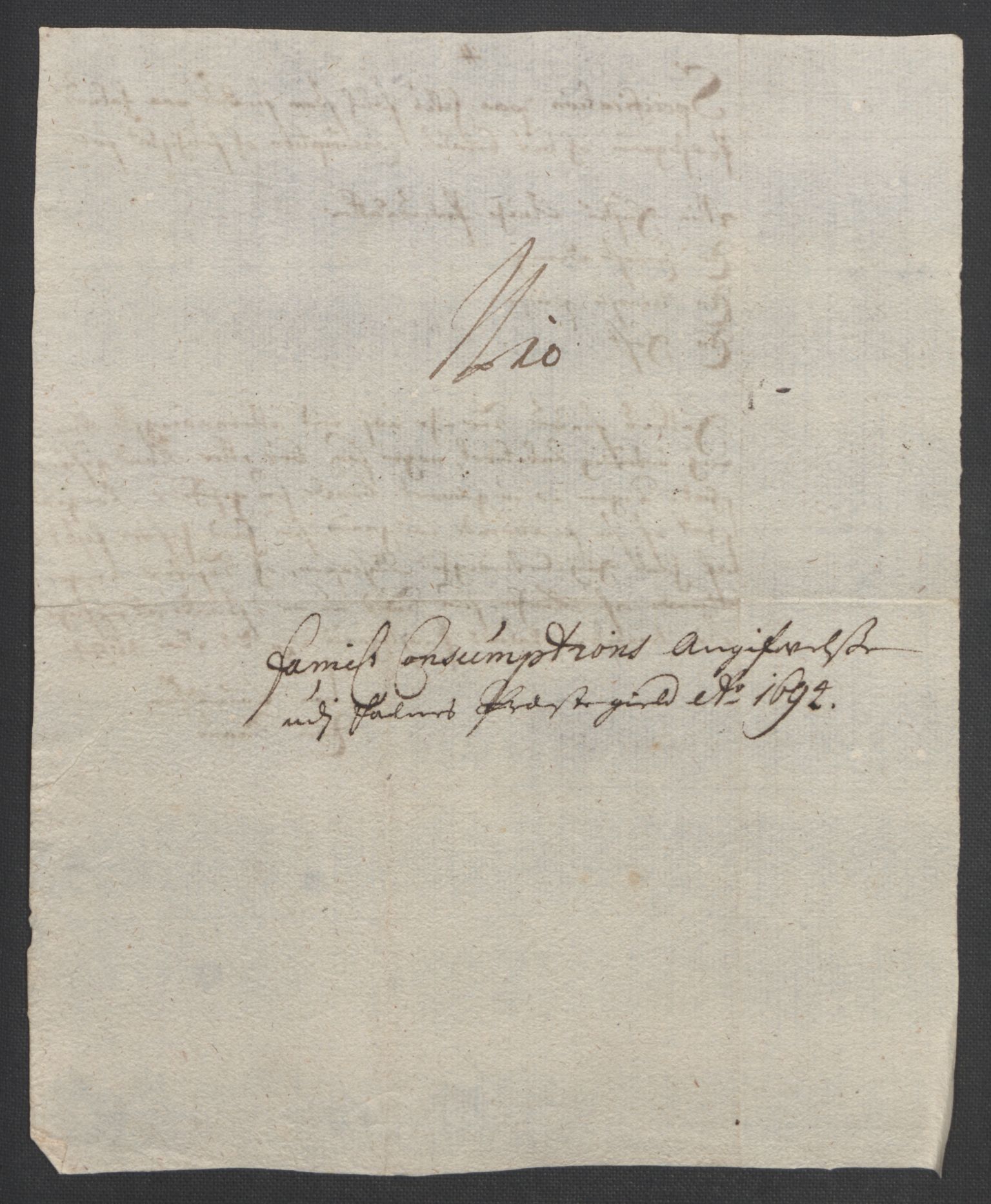 Rentekammeret inntil 1814, Reviderte regnskaper, Fogderegnskap, AV/RA-EA-4092/R47/L2857: Fogderegnskap Ryfylke, 1694-1696, p. 43