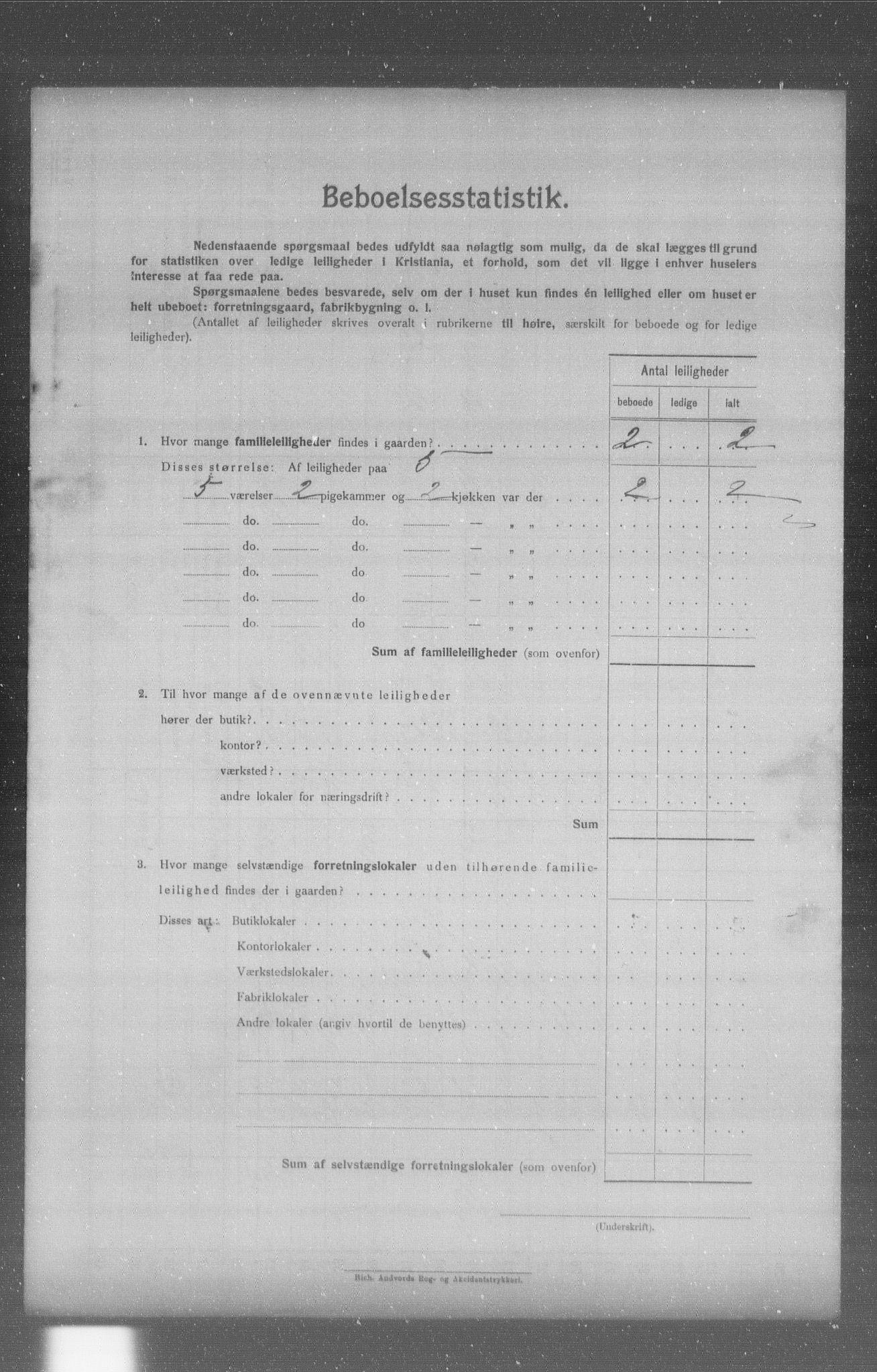 OBA, Municipal Census 1904 for Kristiania, 1904, p. 4763