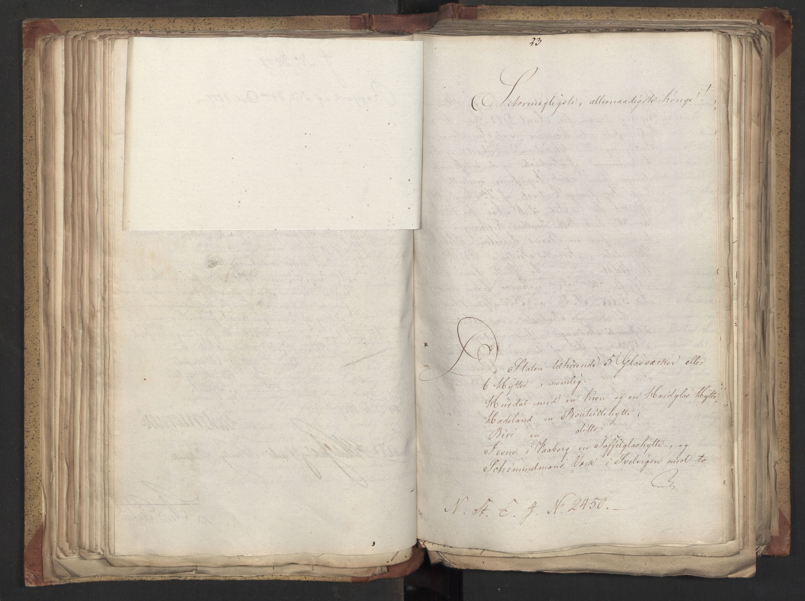Statsrådsavdelingen i Stockholm, AV/RA-S-1003/D/Da/L0011: Regjeringsinnstillinger nr. 2393-2586, 1817, p. 144