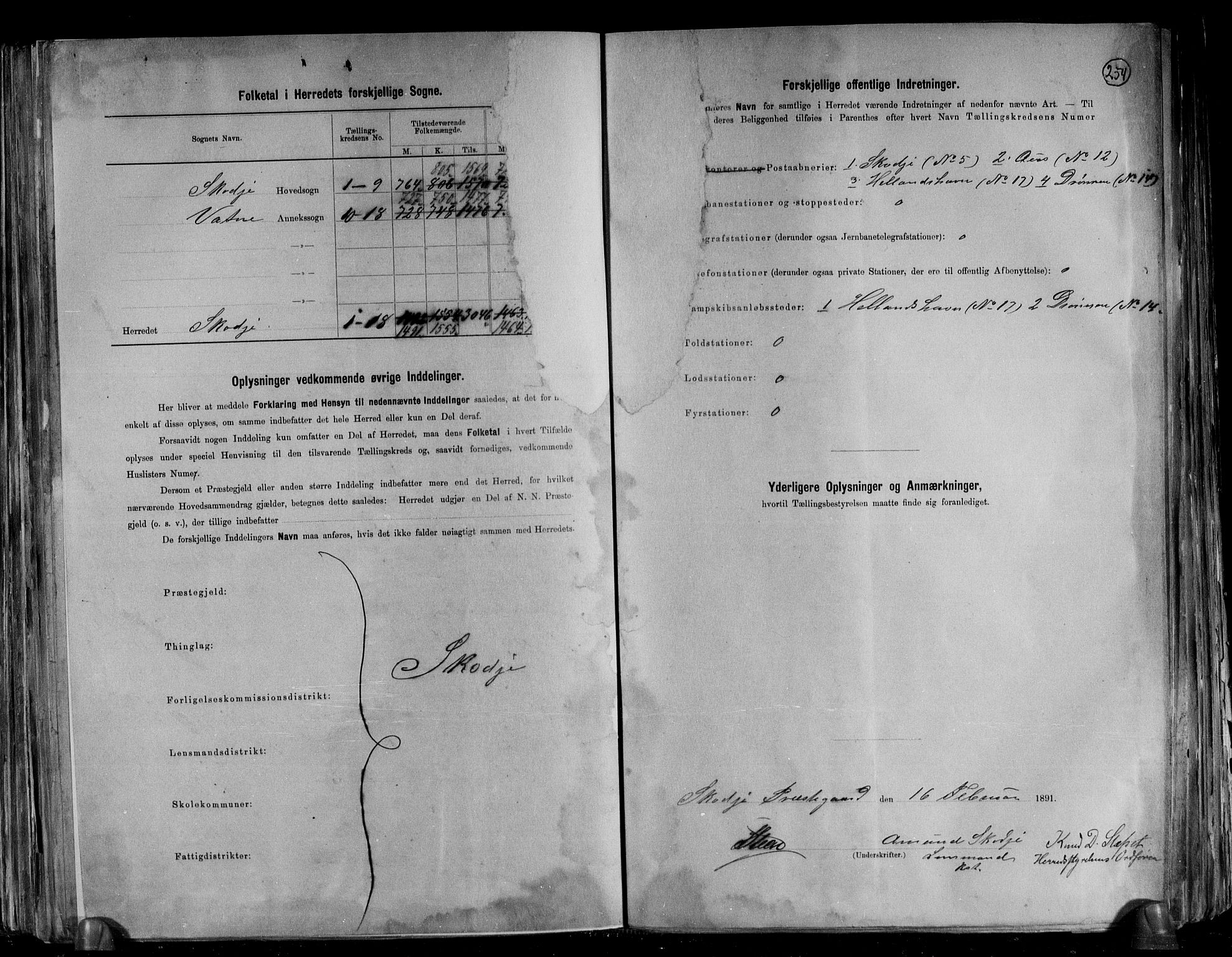 RA, 1891 census for 1529 Skodje, 1891, p. 3