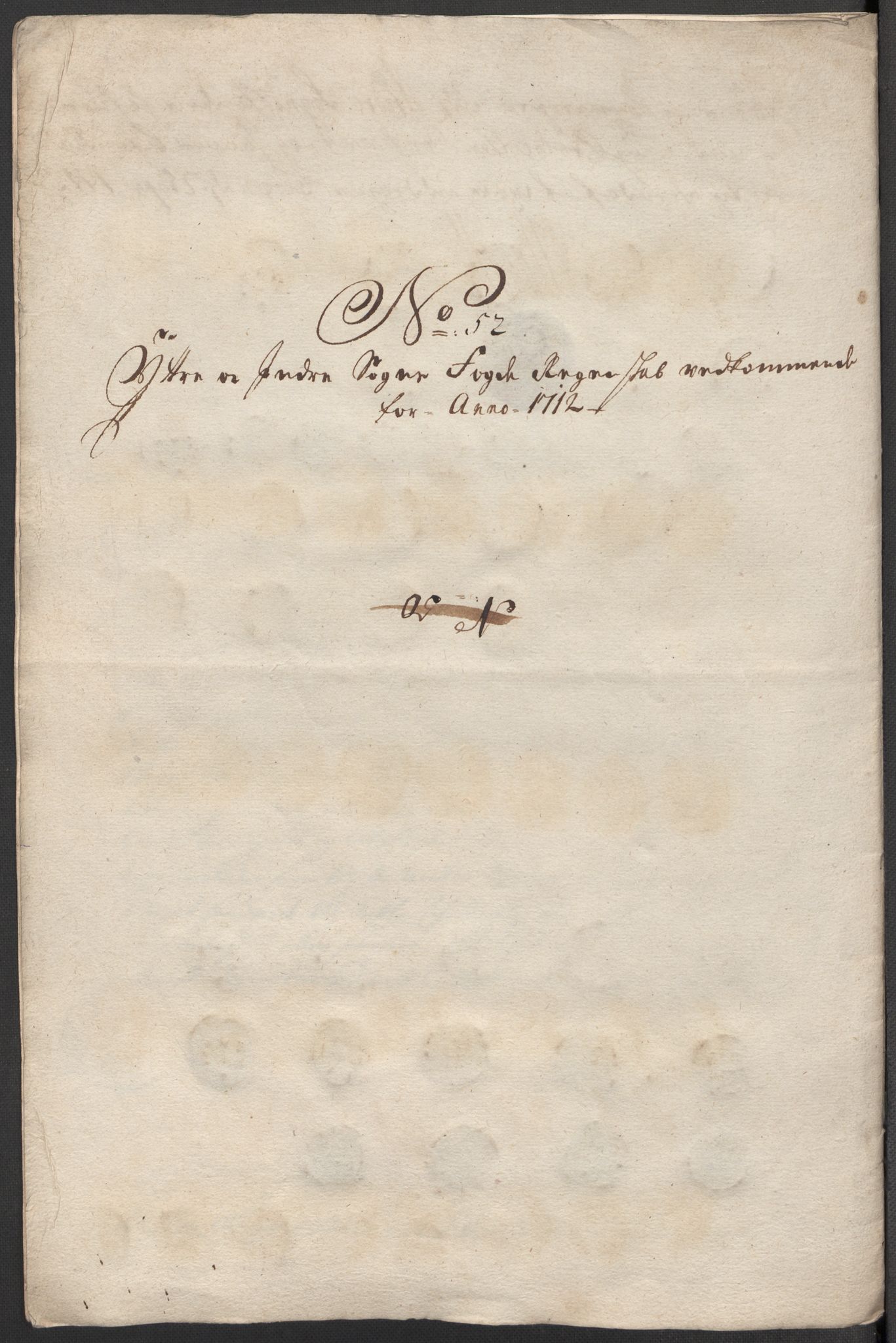 Rentekammeret inntil 1814, Reviderte regnskaper, Fogderegnskap, AV/RA-EA-4092/R52/L3318: Fogderegnskap Sogn, 1712, p. 366