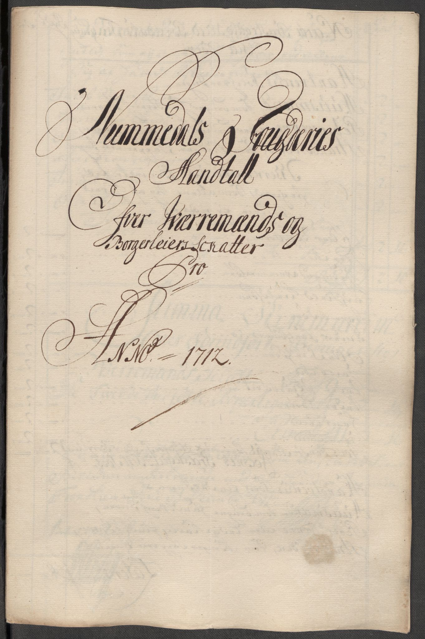 Rentekammeret inntil 1814, Reviderte regnskaper, Fogderegnskap, AV/RA-EA-4092/R64/L4433: Fogderegnskap Namdal, 1712, p. 119