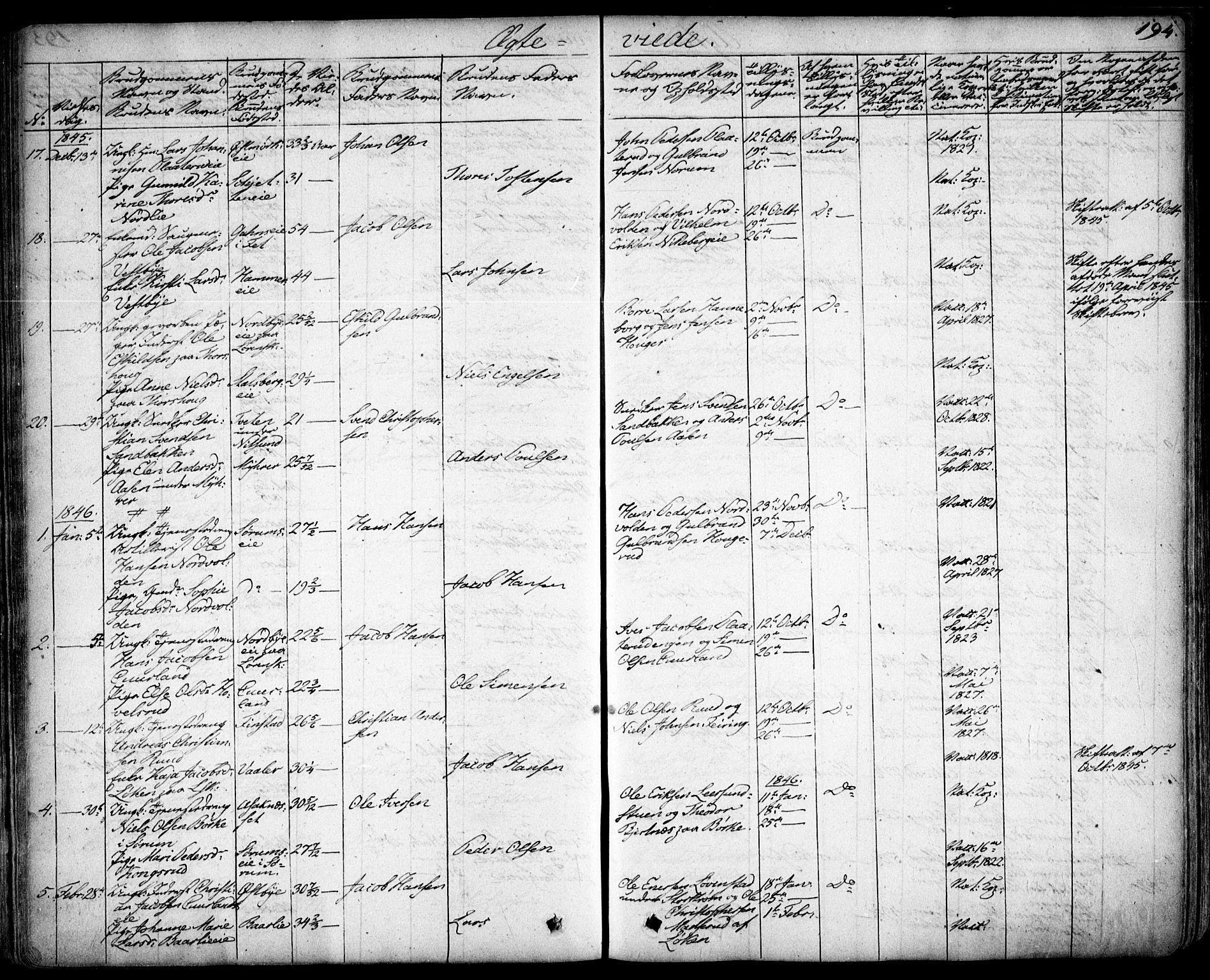 Skedsmo prestekontor Kirkebøker, SAO/A-10033a/F/Fa/L0009: Parish register (official) no. I 9, 1830-1853, p. 194