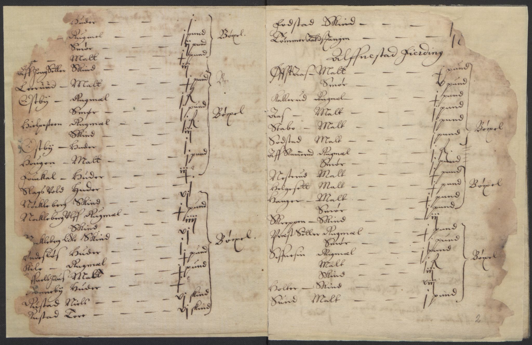 Rentekammeret inntil 1814, Realistisk ordnet avdeling, AV/RA-EA-4070/L/L0010/0005: Oppland lagdømme: / Jordebøker for prestebolene, 1661