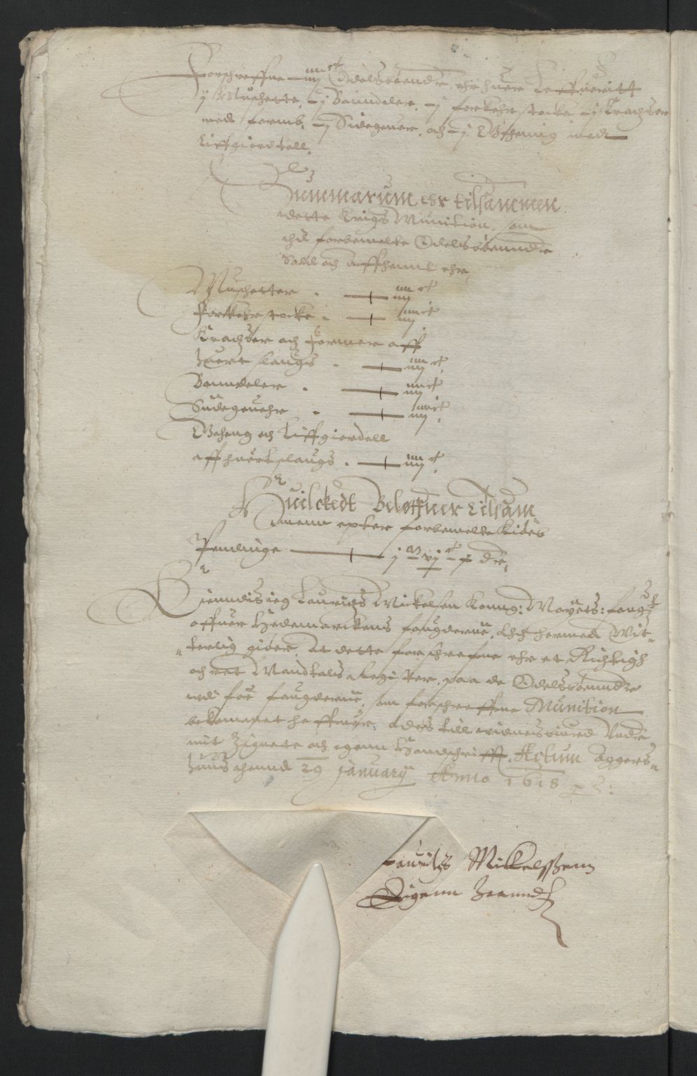 Rentekammeret inntil 1814, Reviderte regnskaper, Lensregnskaper, RA/EA-5023/R/Rb/Rba/L0046: Akershus len, 1617-1618