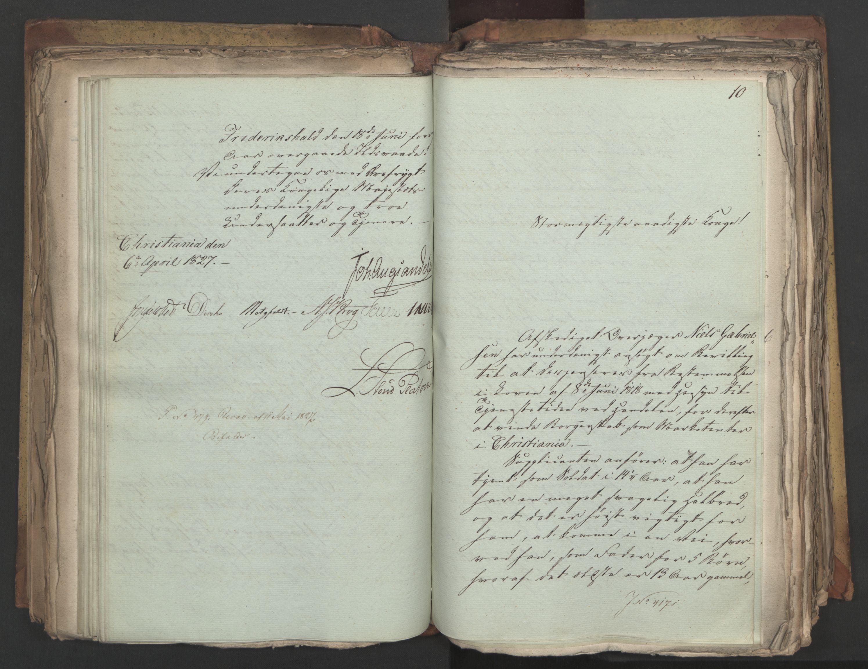 Statsrådsavdelingen i Stockholm, AV/RA-S-1003/D/Da/L0050: Regjeringsinnstillinger nr. 4087-4309, 1826, p. 271