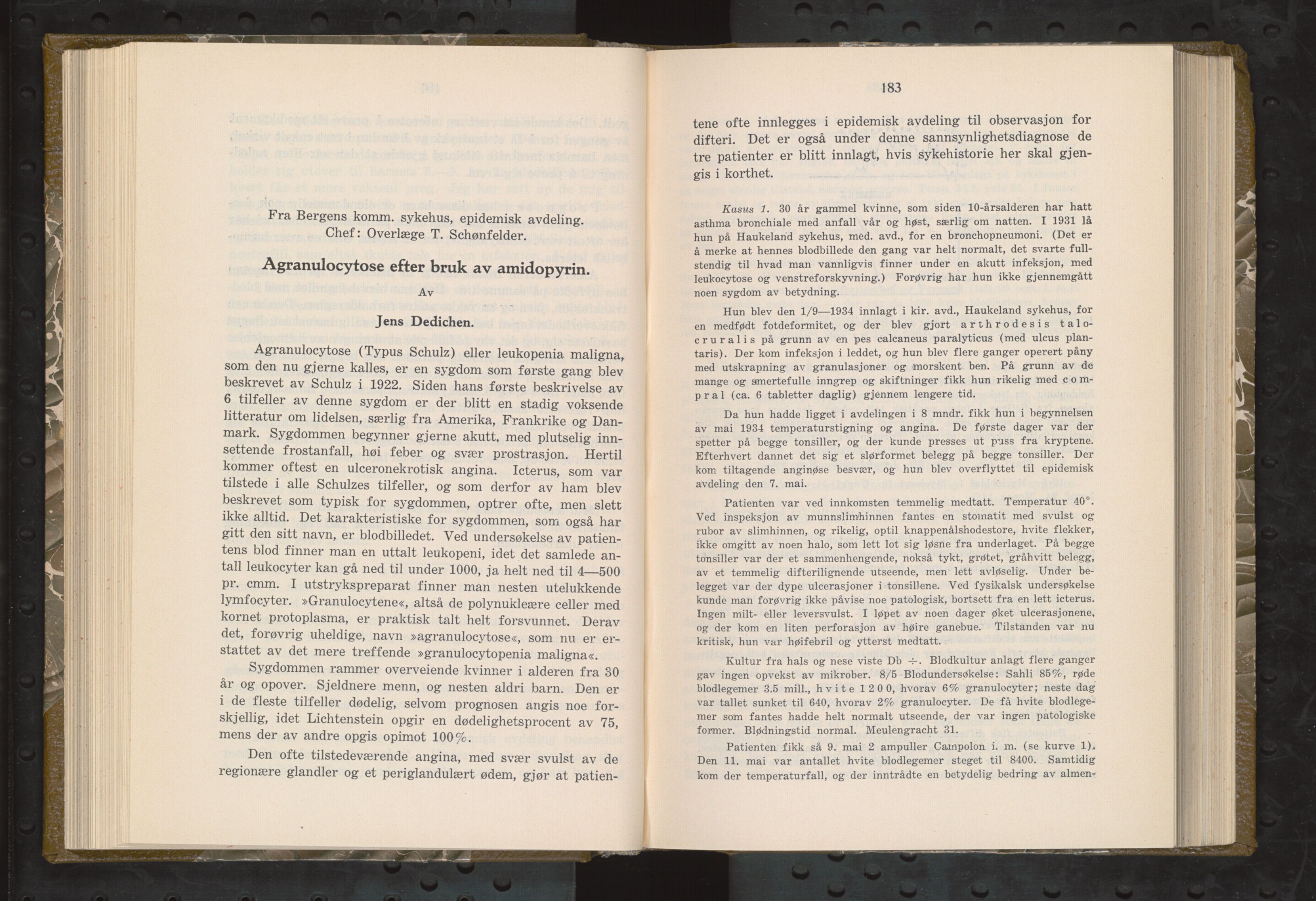 Haukeland Sykehus, Direktøren, BBA/A-2050.04/Æa/L0005: Årsberetninger 1933-1937, 1933-1937, p. 195