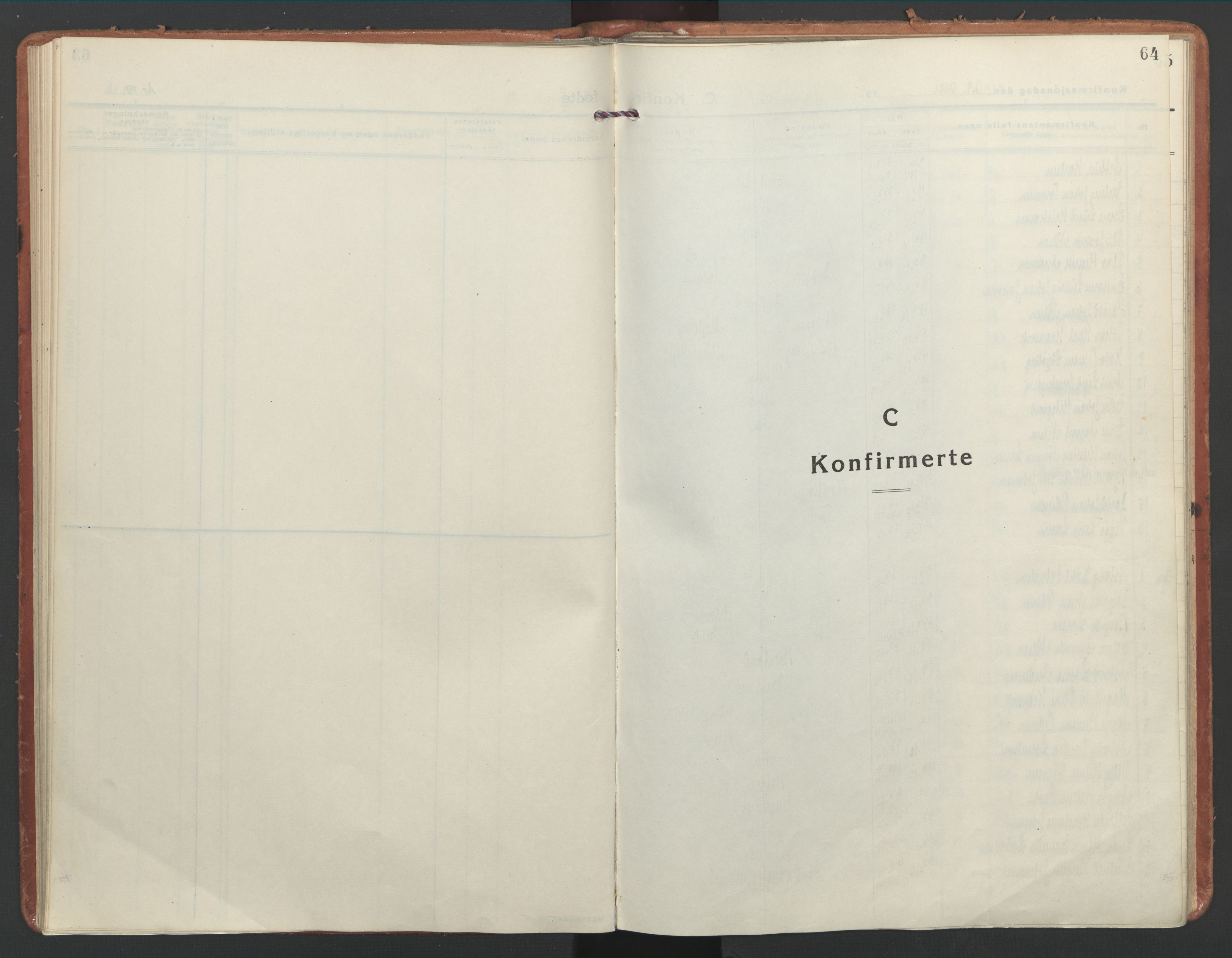 Ministerialprotokoller, klokkerbøker og fødselsregistre - Nordland, SAT/A-1459/886/L1223: Parish register (official) no. 886A05, 1926-1938, p. 64