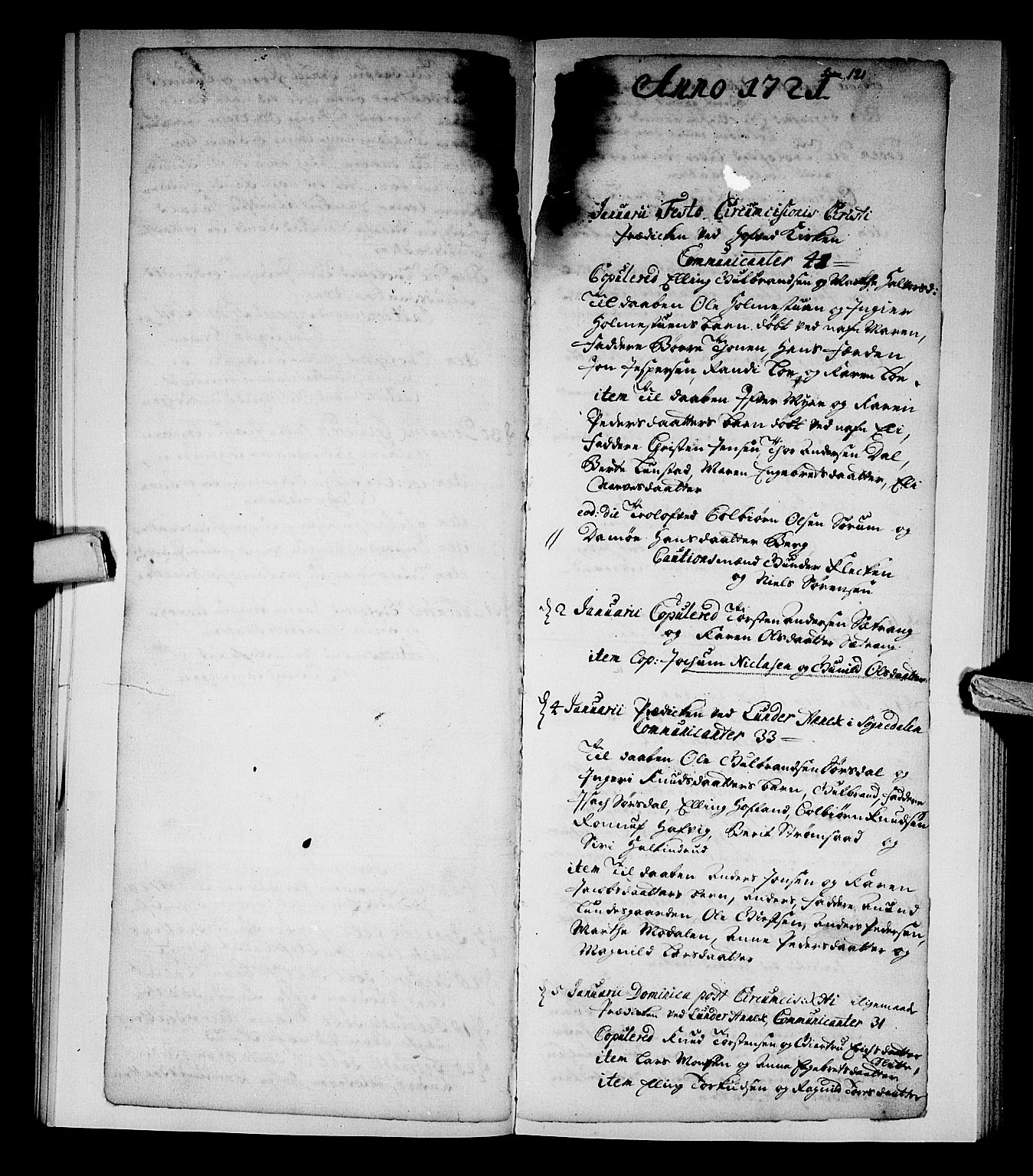 Norderhov kirkebøker, AV/SAKO-A-237/F/Fa/L0002a: Parish register (official) no. 2A, 1716-1725, p. 120-121