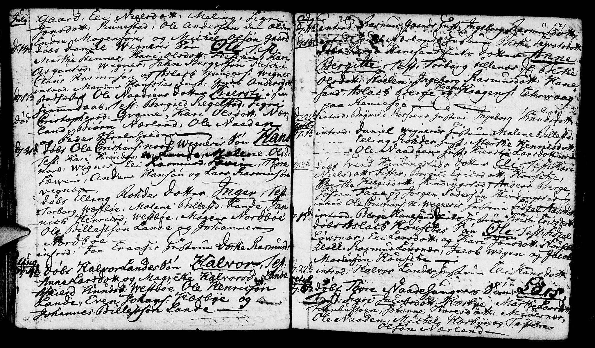 Finnøy sokneprestkontor, SAST/A-101825/H/Ha/Haa/L0005: Parish register (official) no. A 5, 1773-1816, p. 131