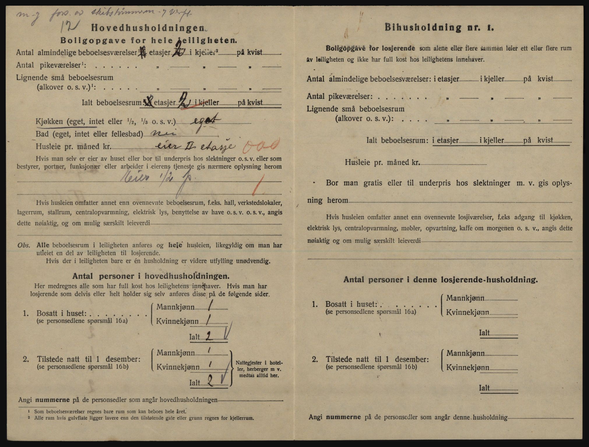 SATØ, 1920 census for Tromsø, 1920, p. 6454