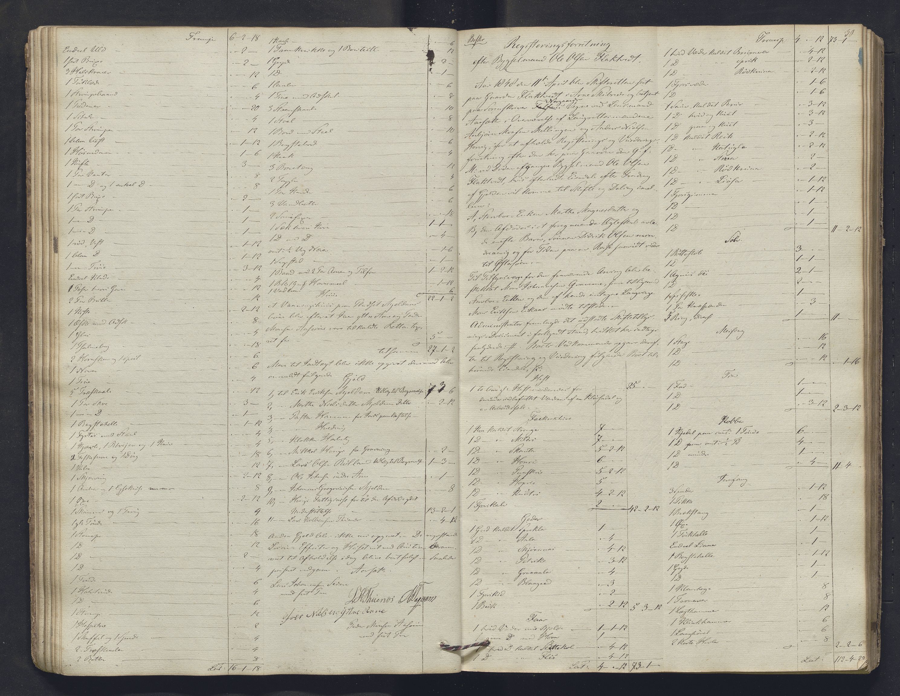 Nordhordland sorenskrivar, SAB/A-2901/1/H/Hb/L0004: Registreringsprotokollar, 1846-1852, p. 30