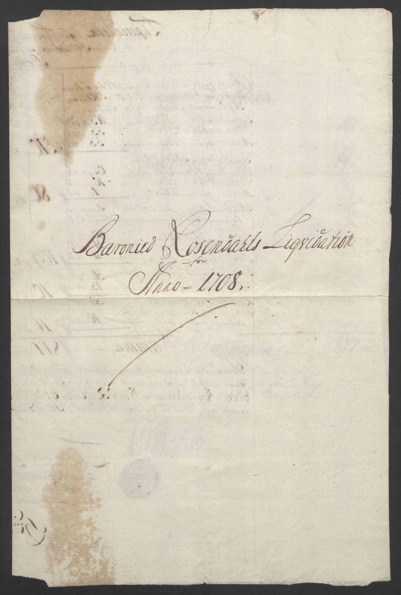 Rentekammeret inntil 1814, Reviderte regnskaper, Fogderegnskap, AV/RA-EA-4092/R49/L3138: Fogderegnskap Rosendal Baroni, 1691-1714, p. 217