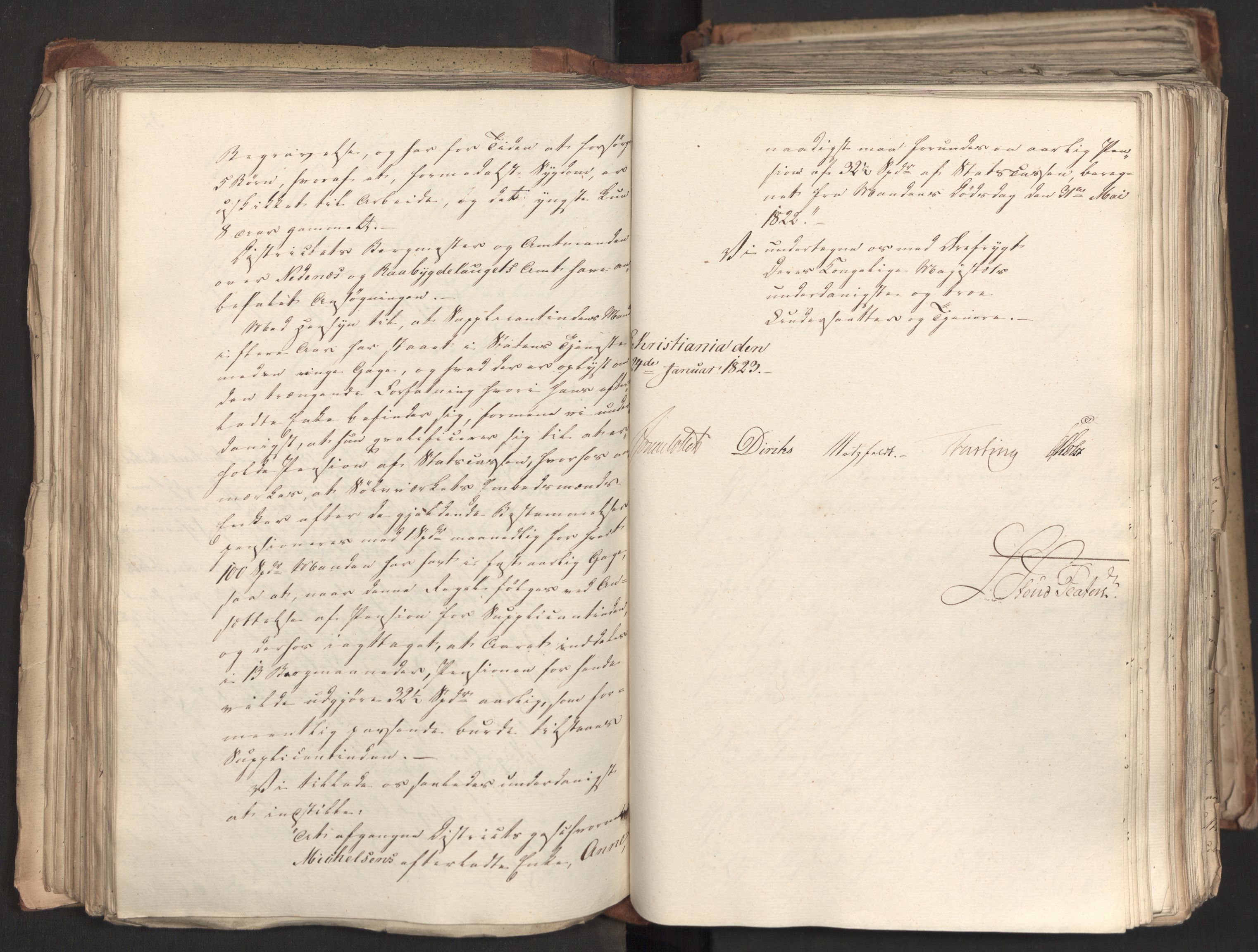 Statsrådsavdelingen i Stockholm, AV/RA-S-1003/D/Da/L0033: Regjeringsinnstillinger nr. 1-274, 1823, p. 172