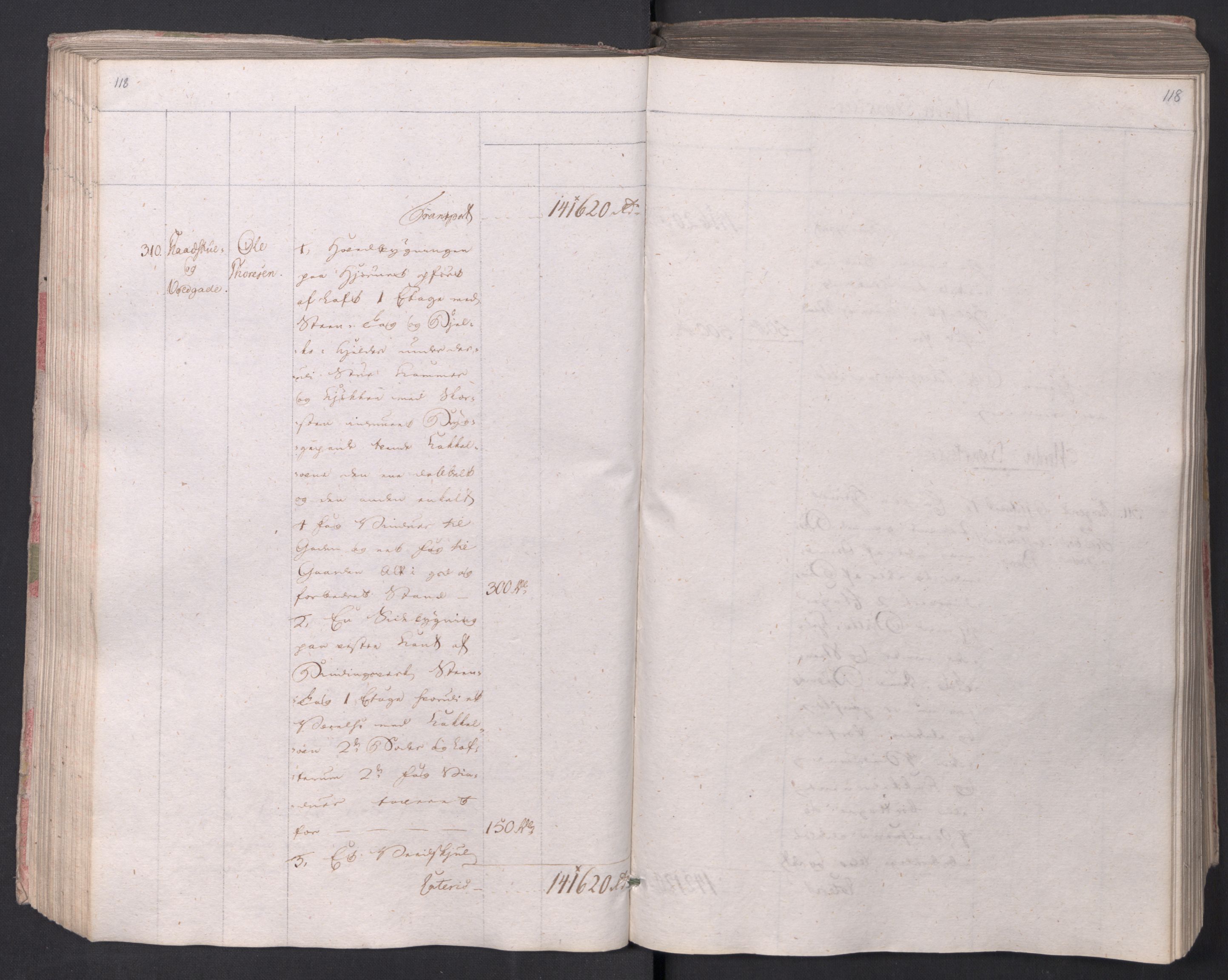Kristiania stiftamt, AV/SAO-A-10386/I/Ia/L0015: Branntakster, 1797, p. 118