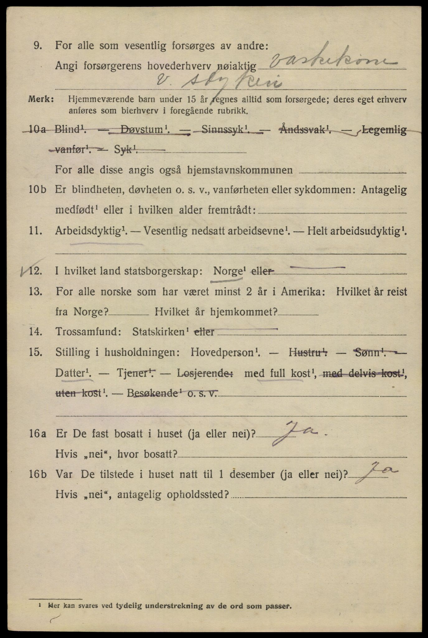 SAO, 1920 census for Kristiania, 1920, p. 194450