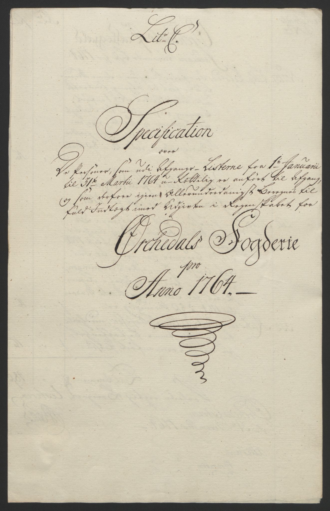 Rentekammeret inntil 1814, Reviderte regnskaper, Fogderegnskap, AV/RA-EA-4092/R60/L4094: Ekstraskatten Orkdal og Gauldal, 1762-1765, p. 149