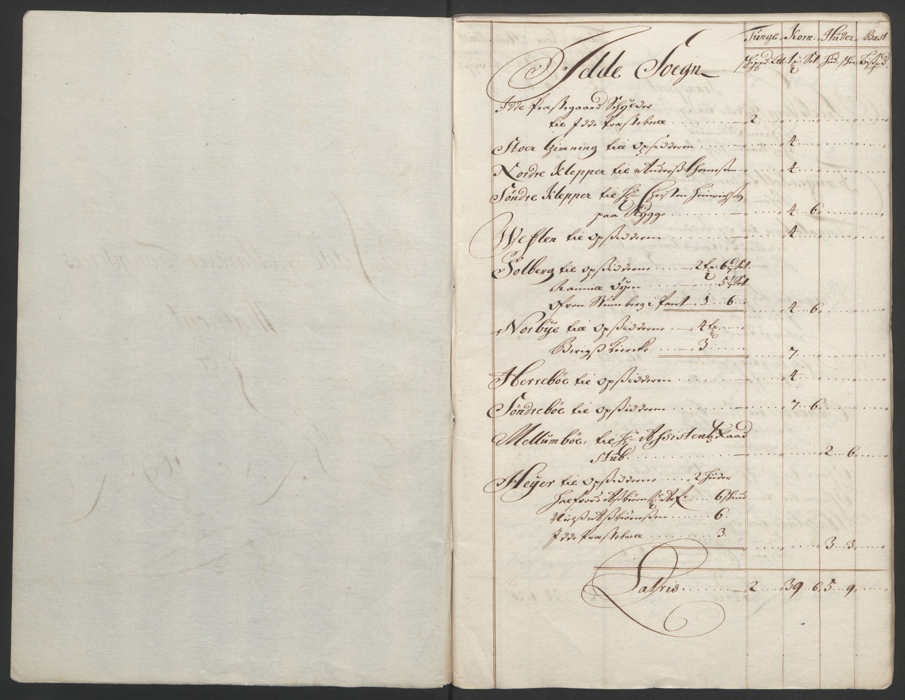 Rentekammeret inntil 1814, Reviderte regnskaper, Fogderegnskap, RA/EA-4092/R01/L0011: Fogderegnskap Idd og Marker, 1692-1693, p. 60