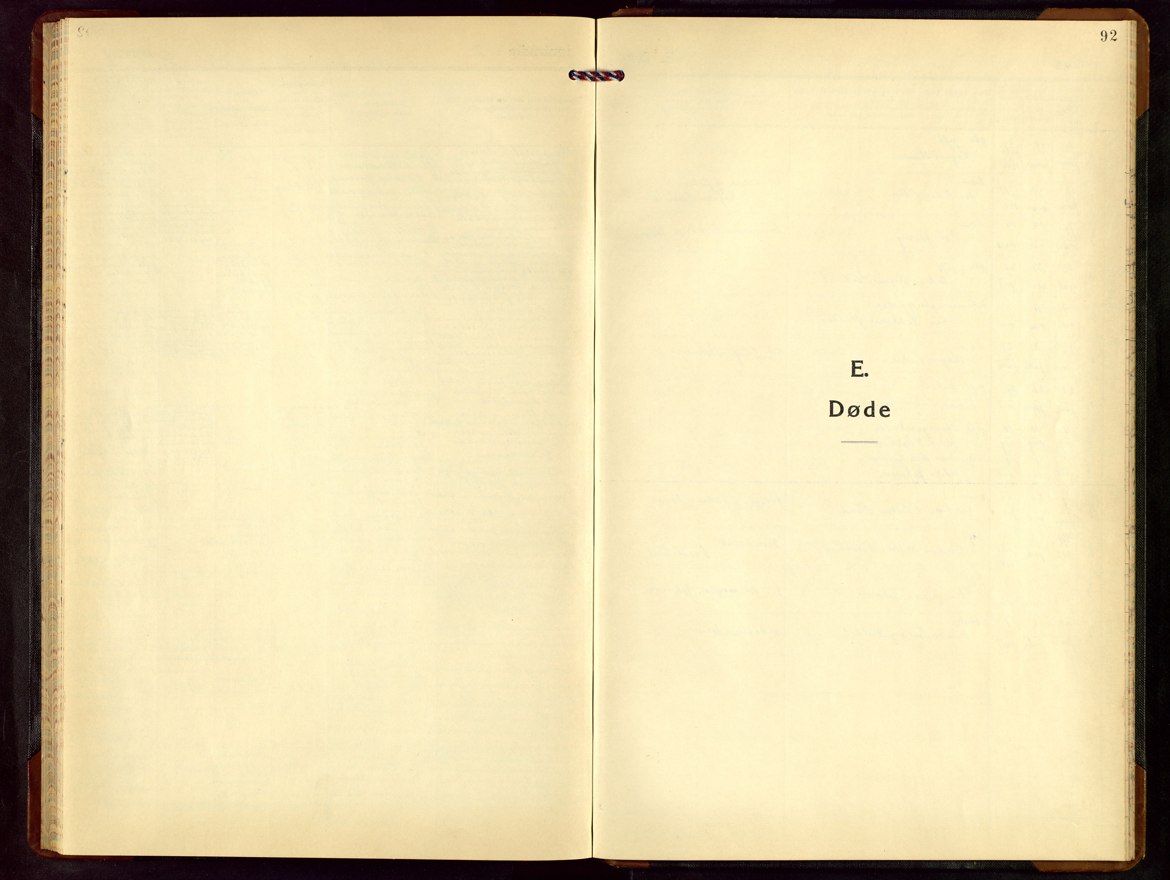 Kopervik sokneprestkontor, AV/SAST-A-101850/H/Ha/Hab/L0008: Parish register (copy) no. B 8, 1940-1952, p. 92