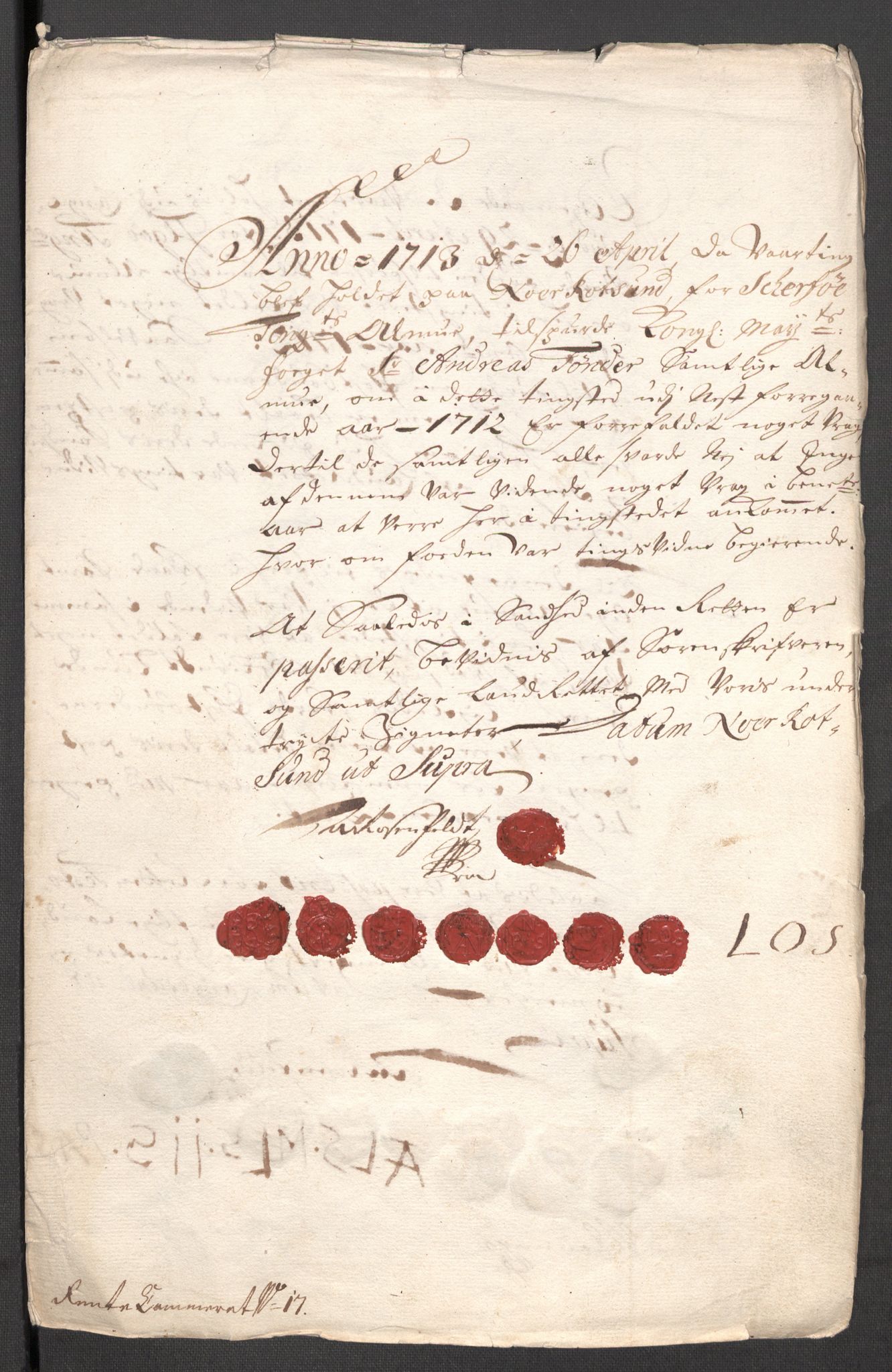 Rentekammeret inntil 1814, Reviderte regnskaper, Fogderegnskap, AV/RA-EA-4092/R68/L4758: Fogderegnskap Senja og Troms, 1711-1712, p. 355