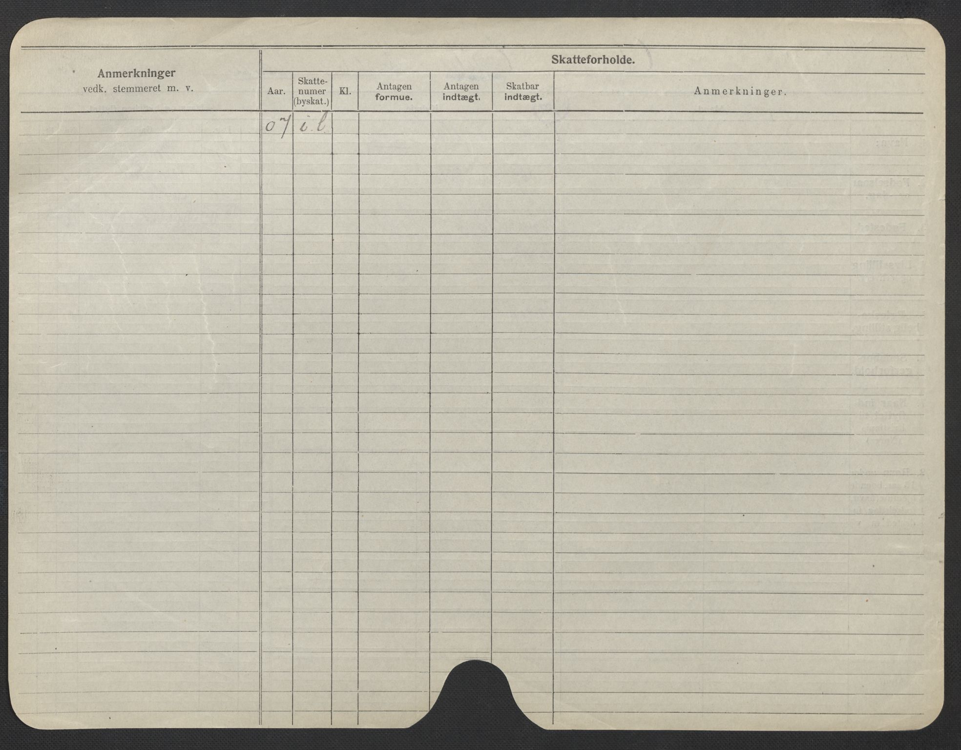 Oslo folkeregister, Registerkort, AV/SAO-A-11715/F/Fa/Fac/L0022: Kvinner, 1906-1914, p. 326b