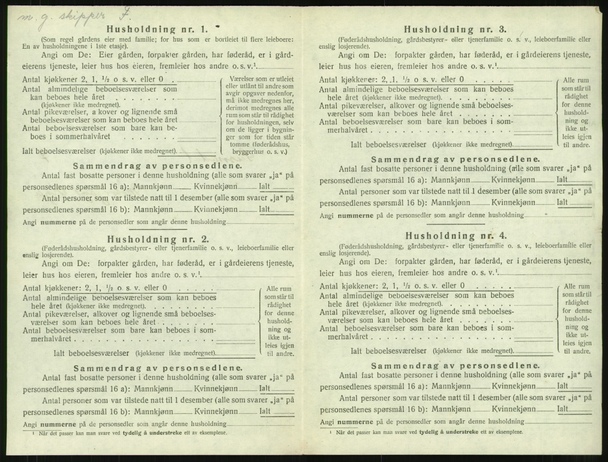 SAT, 1920 census for Surnadal, 1920, p. 796