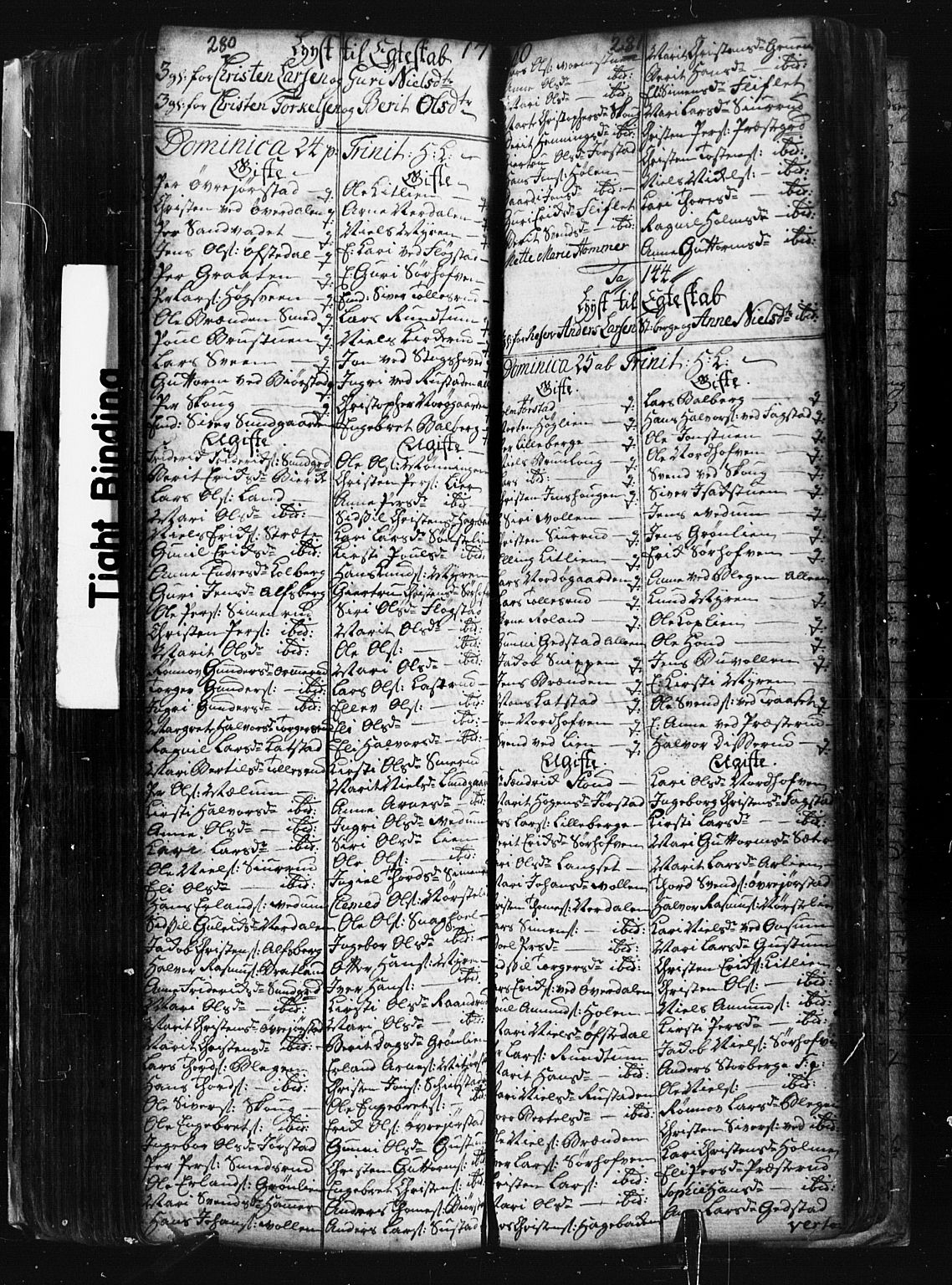 Fåberg prestekontor, AV/SAH-PREST-086/H/Ha/Hab/L0001: Parish register (copy) no. 1, 1727-1767, p. 280-281