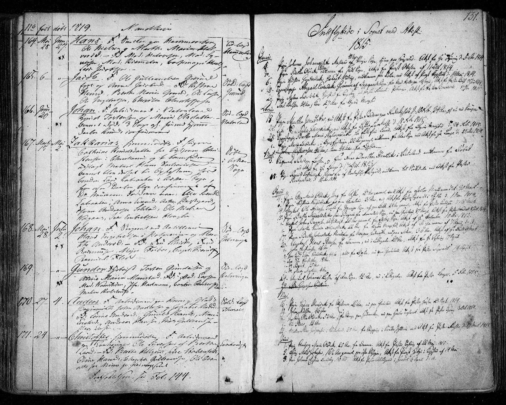 Aker prestekontor kirkebøker, SAO/A-10861/F/L0011: Parish register (official) no. 11, 1810-1819, p. 131