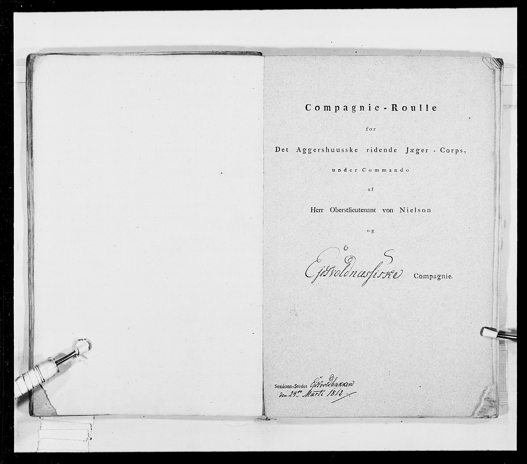 Generalitets- og kommissariatskollegiet, Det kongelige norske kommissariatskollegium, RA/EA-5420/E/Eh/L0024: Norske jegerkorps, 1810-1812, p. 531