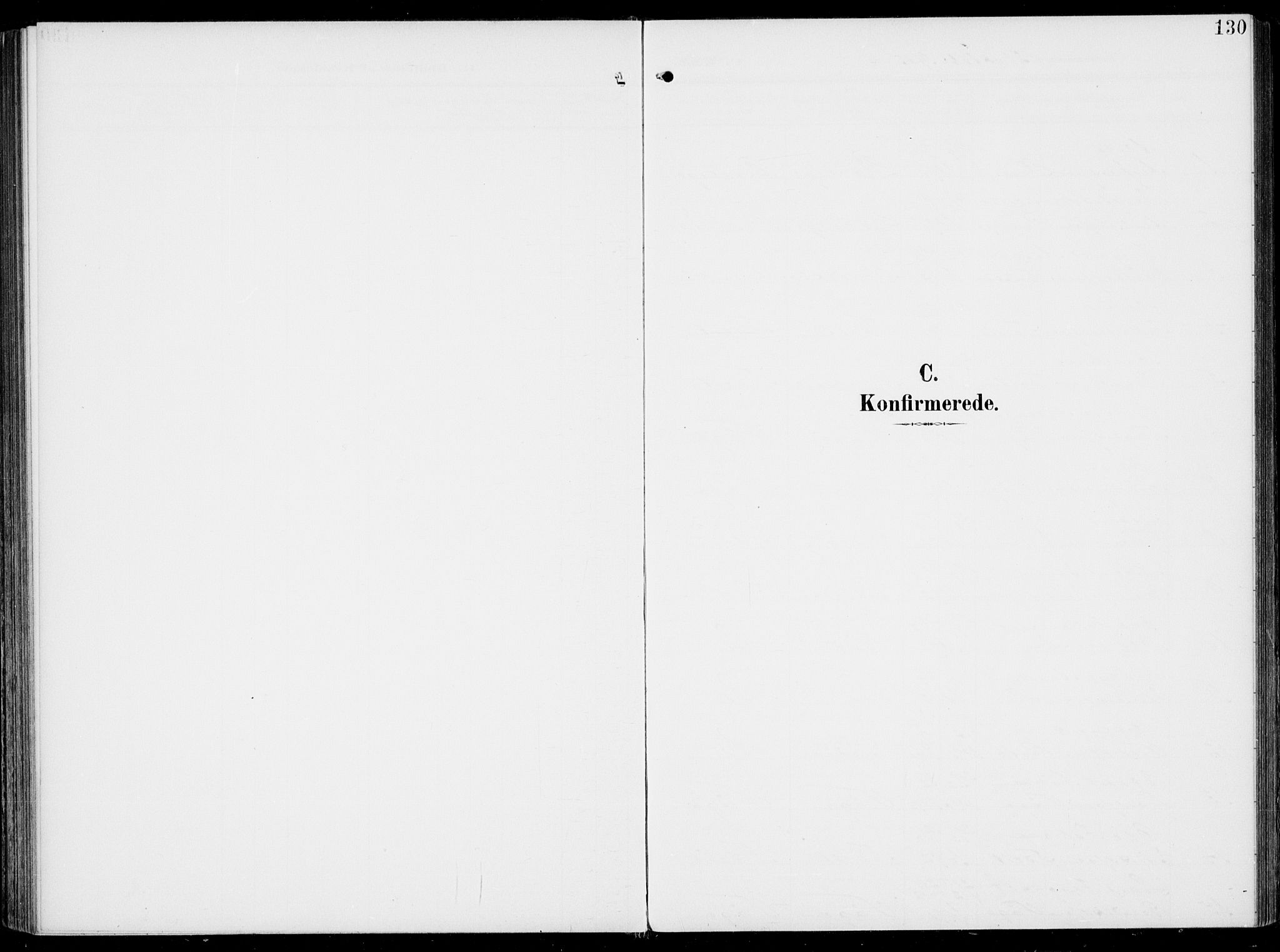 Sveio Sokneprestembete, SAB/A-78501/H/Haa: Parish register (official) no. B  4, 1906-1919, p. 130
