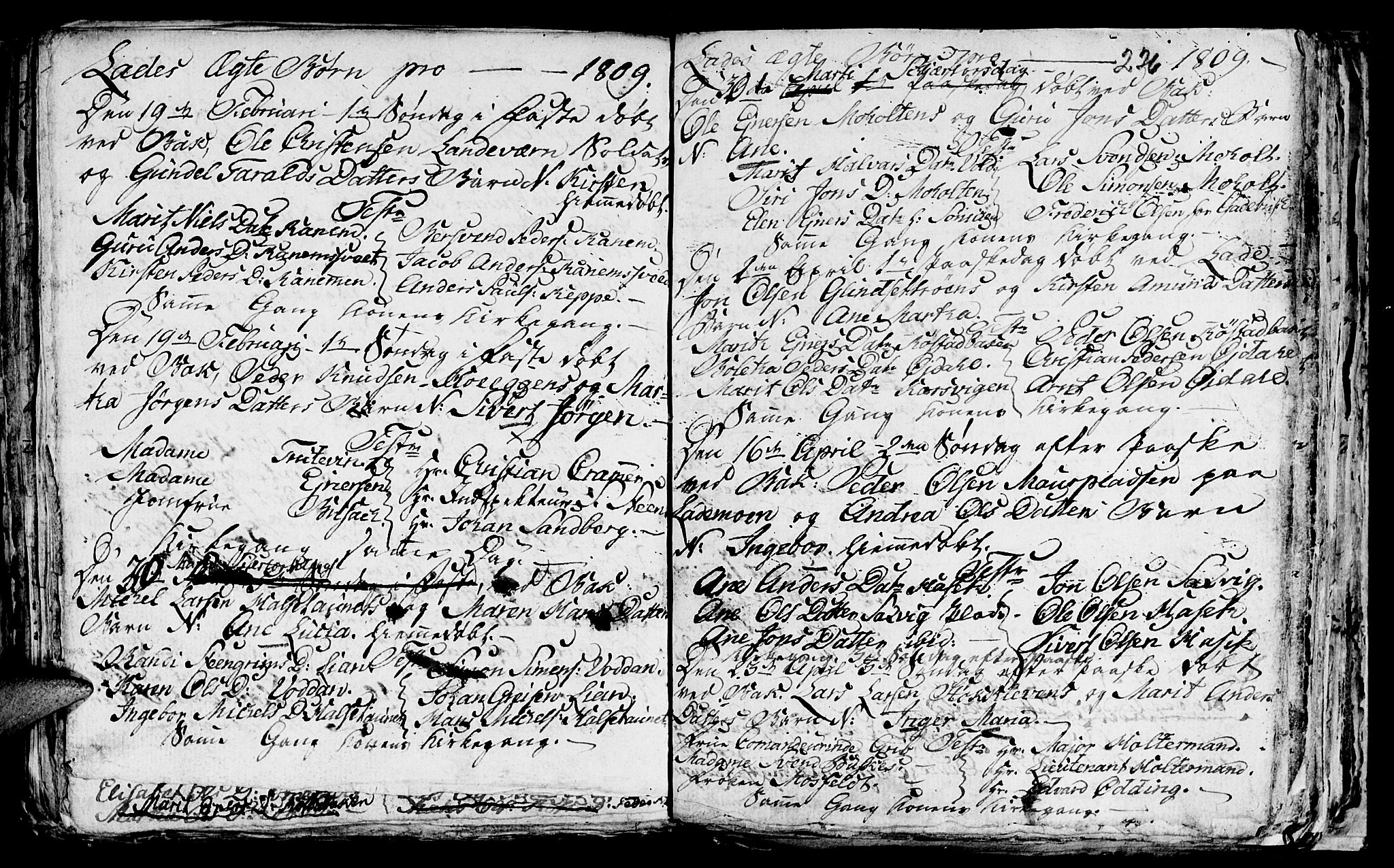 Ministerialprotokoller, klokkerbøker og fødselsregistre - Sør-Trøndelag, SAT/A-1456/606/L0305: Parish register (copy) no. 606C01, 1757-1819, p. 226