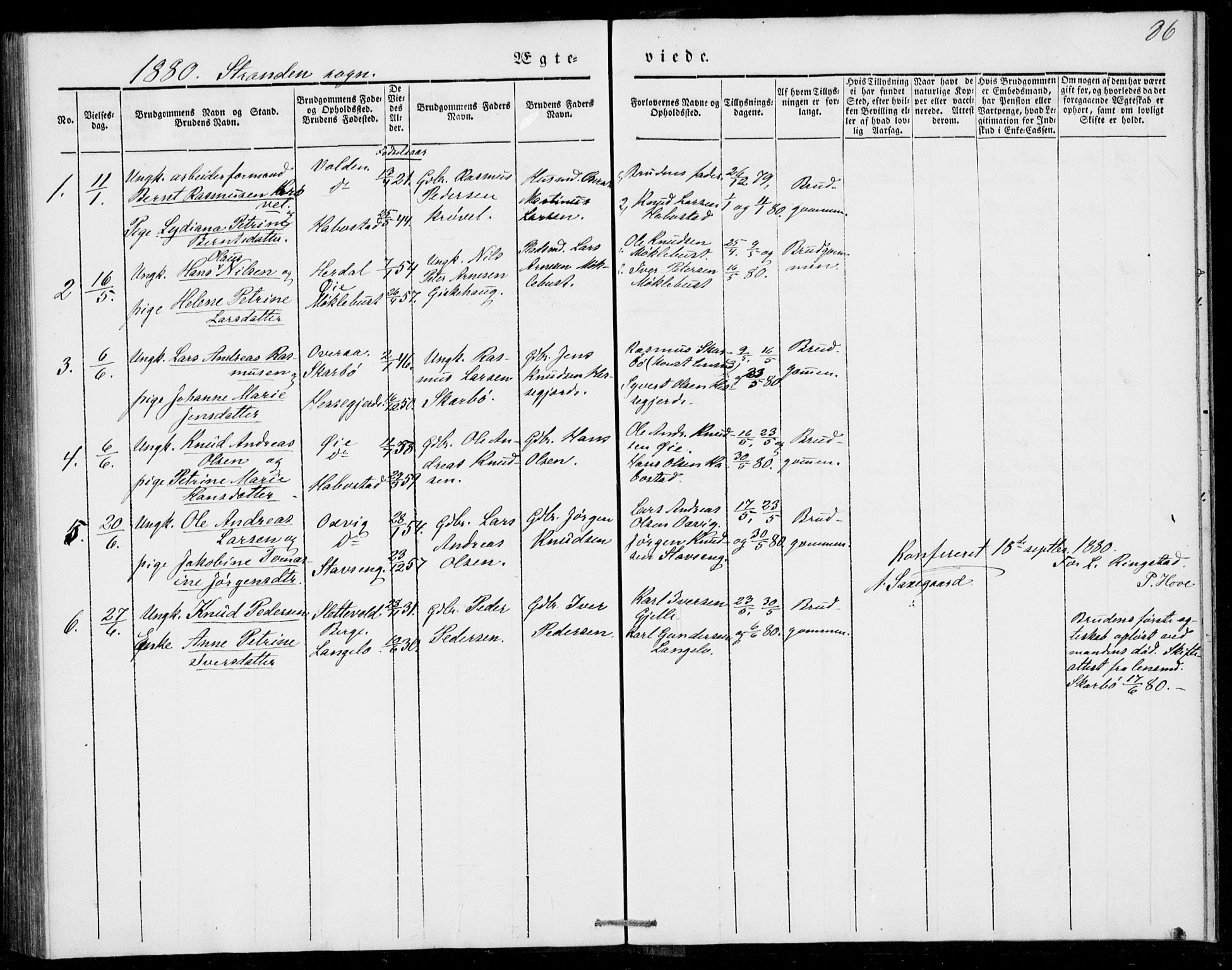 Ministerialprotokoller, klokkerbøker og fødselsregistre - Møre og Romsdal, AV/SAT-A-1454/520/L0276: Parish register (official) no. 520A06, 1844-1881, p. 86