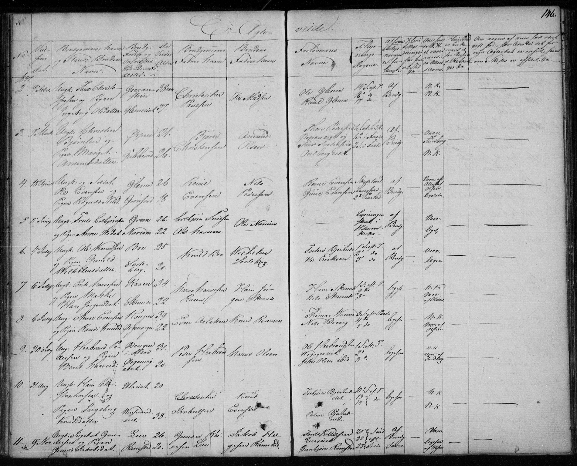 Krødsherad kirkebøker, AV/SAKO-A-19/F/Fa/L0002: Parish register (official) no. 2, 1829-1851, p. 146