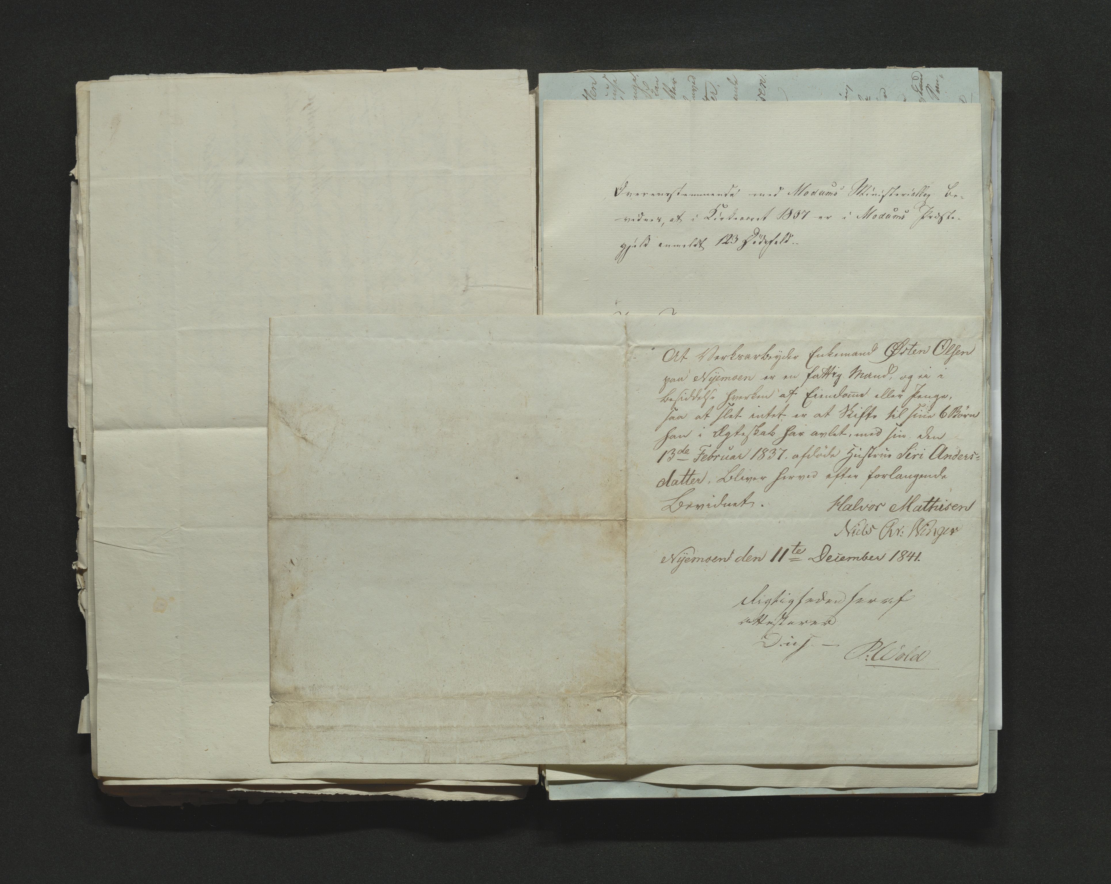 Eiker, Modum og Sigdal sorenskriveri, AV/SAKO-A-123/H/Ha/Hab/L0005: Dødsfallsmeldinger, 1837-1840