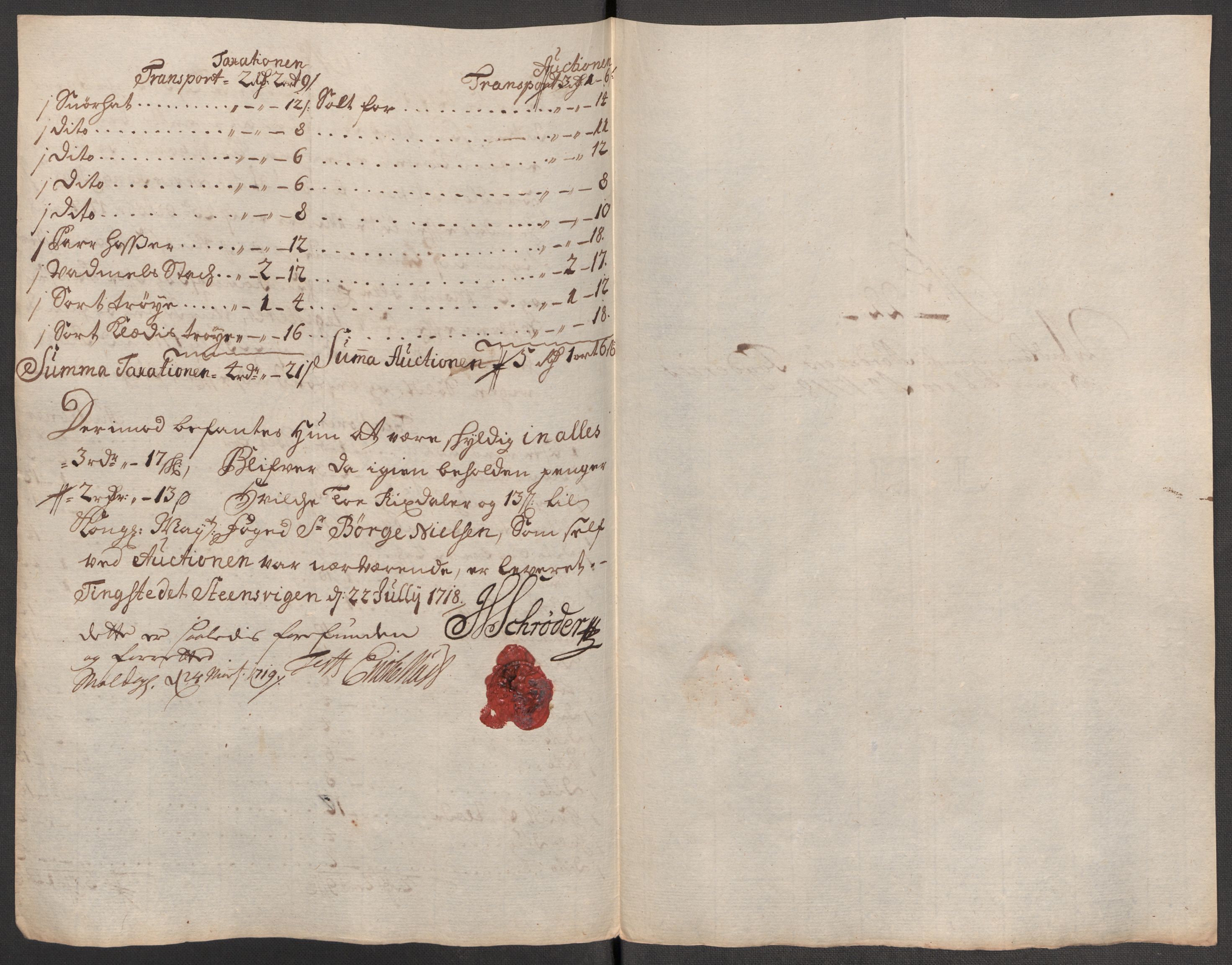 Rentekammeret inntil 1814, Reviderte regnskaper, Fogderegnskap, AV/RA-EA-4092/R56/L3751: Fogderegnskap Nordmøre, 1718, p. 176