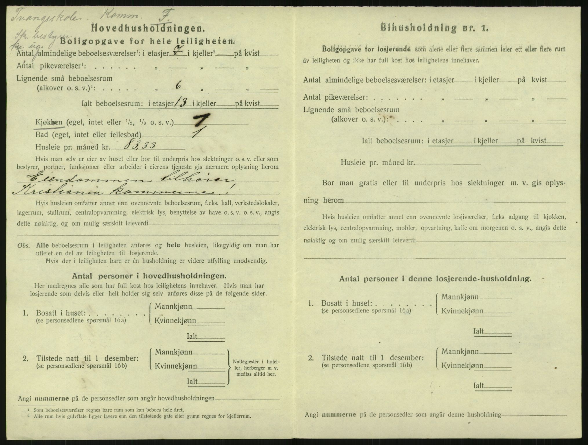 SAO, 1920 census for Kristiania, 1920, p. 133966